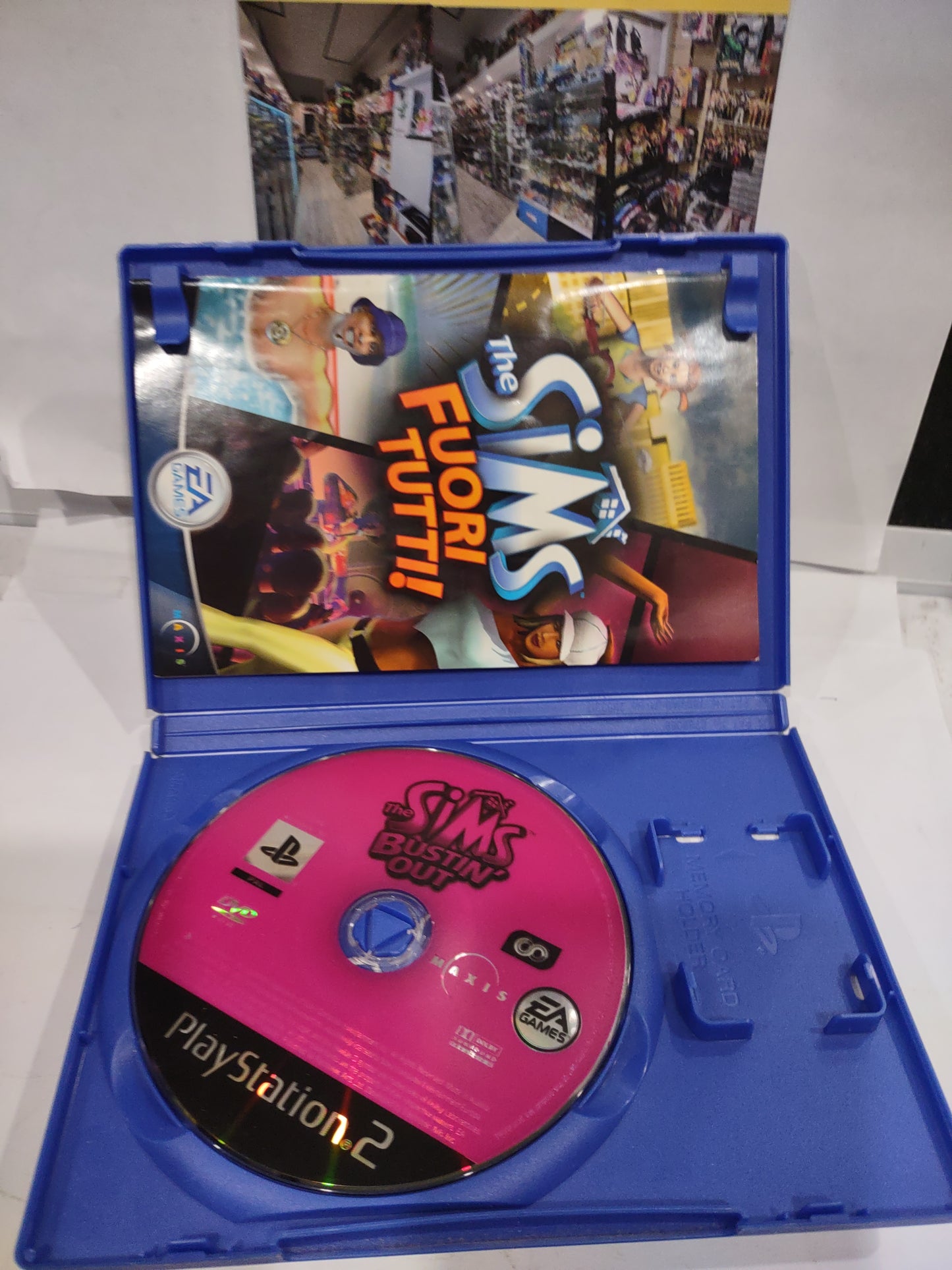 Gioco PlayStation PS2 the Sims fuori tutti