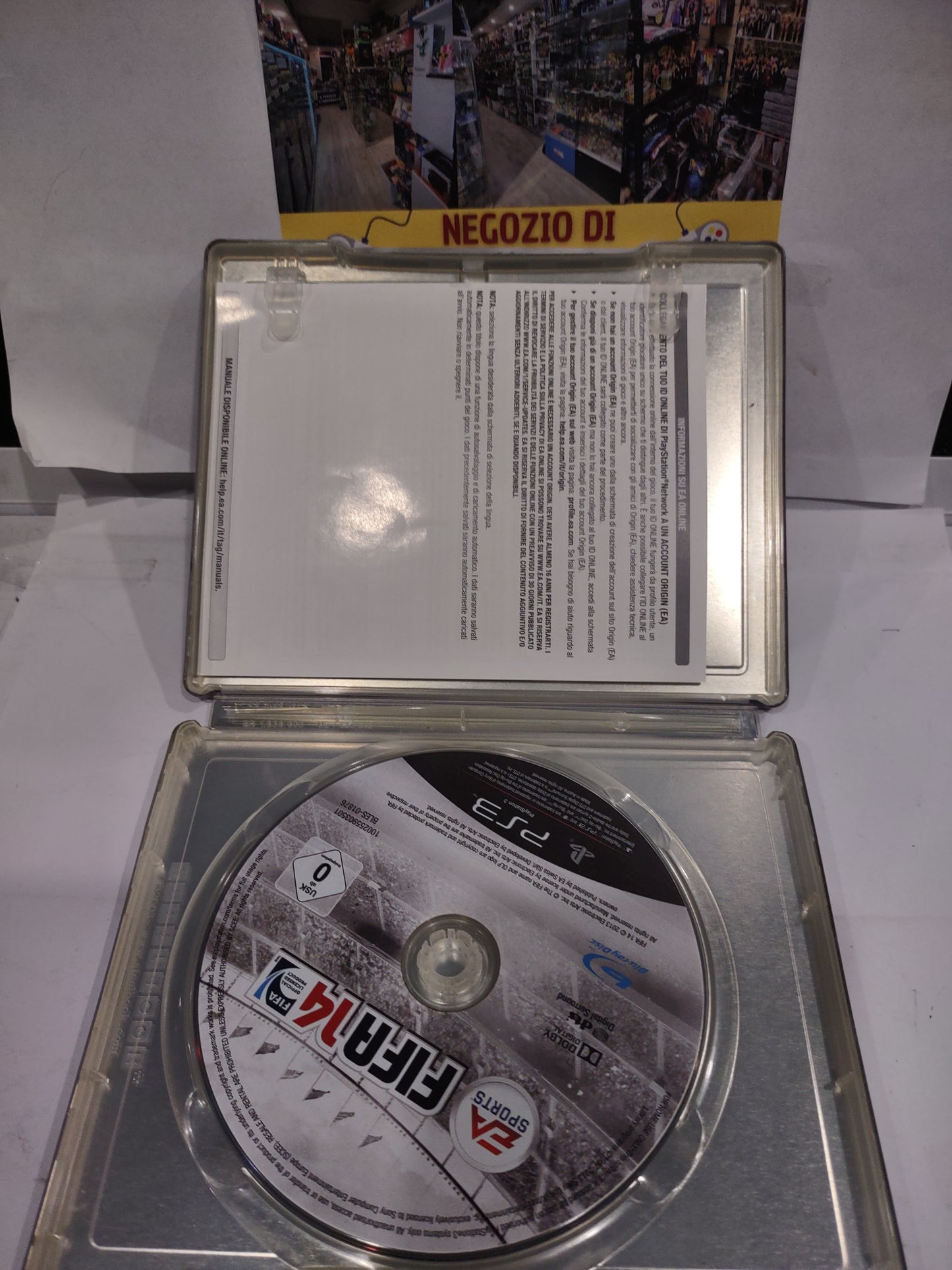 Gioco PlayStation ps3 fifa 14 Steelbook messi