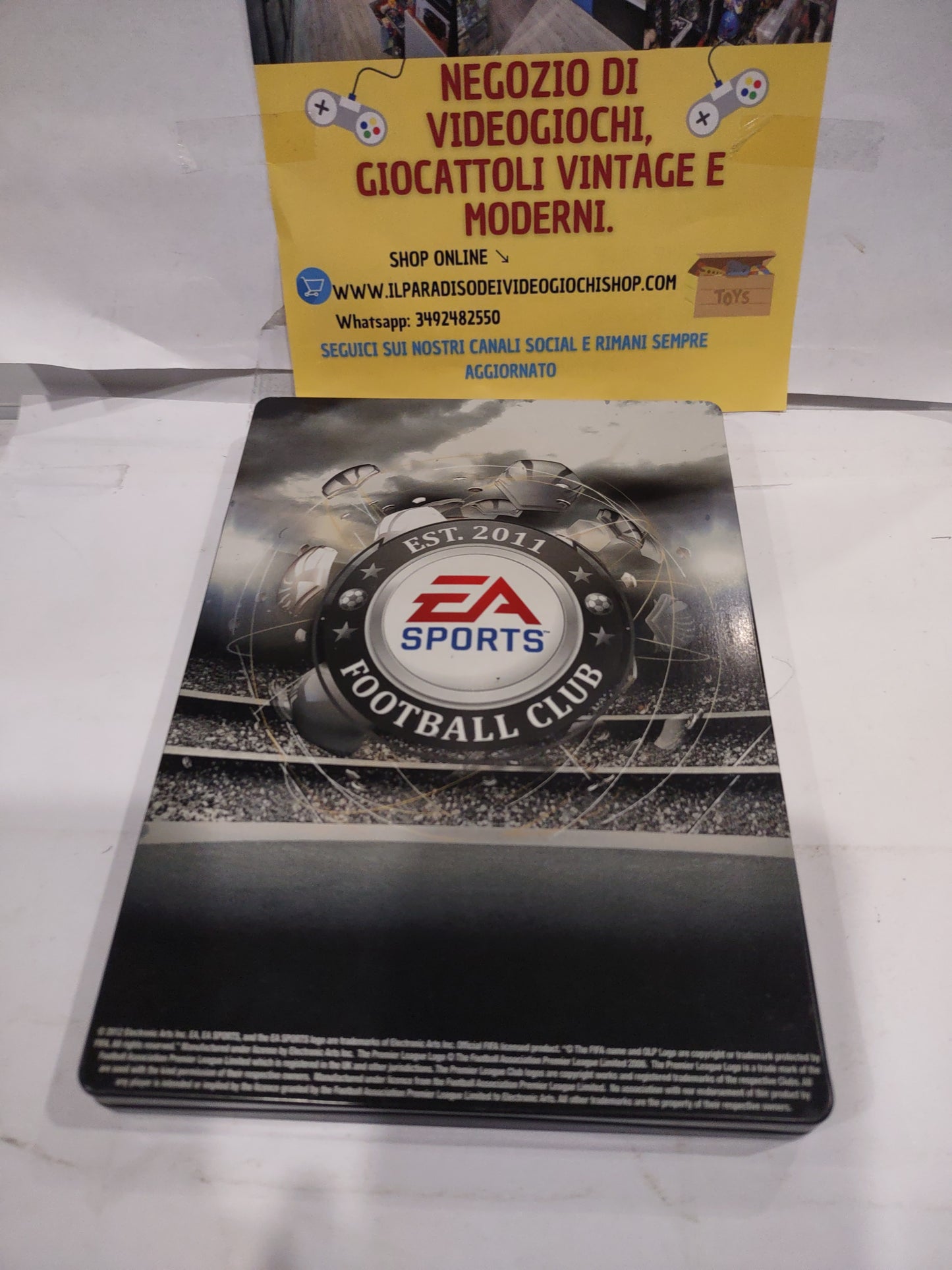 Gioco PlayStation ps3 fifa 13 steelbook messi