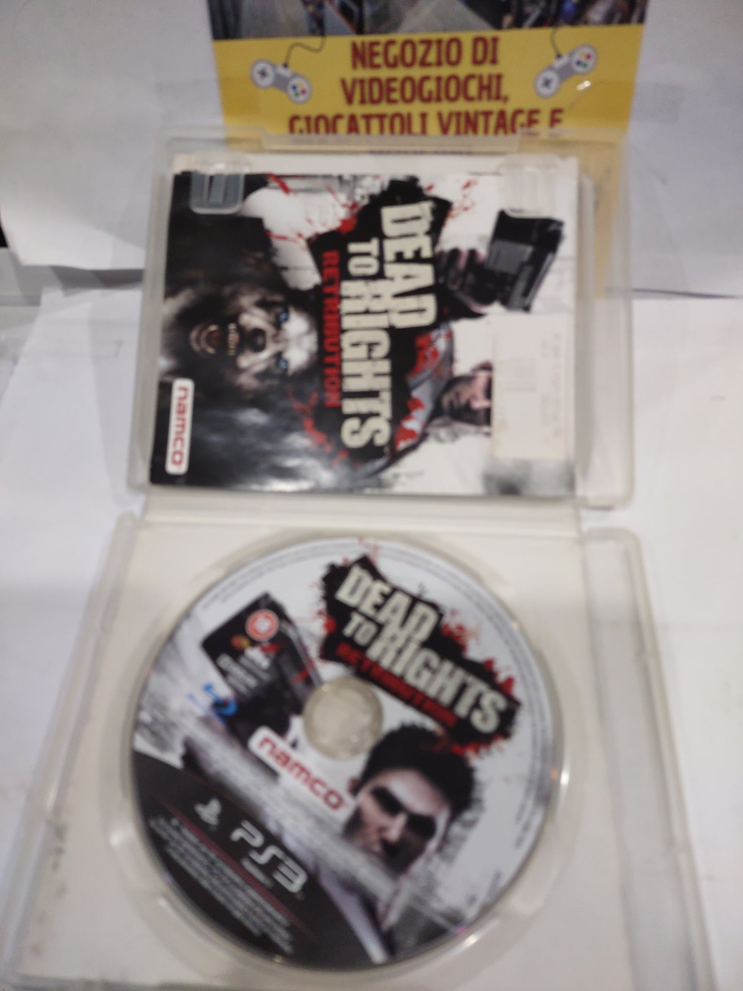 Gioco PlayStation ps3 dead to rights retribution PAL