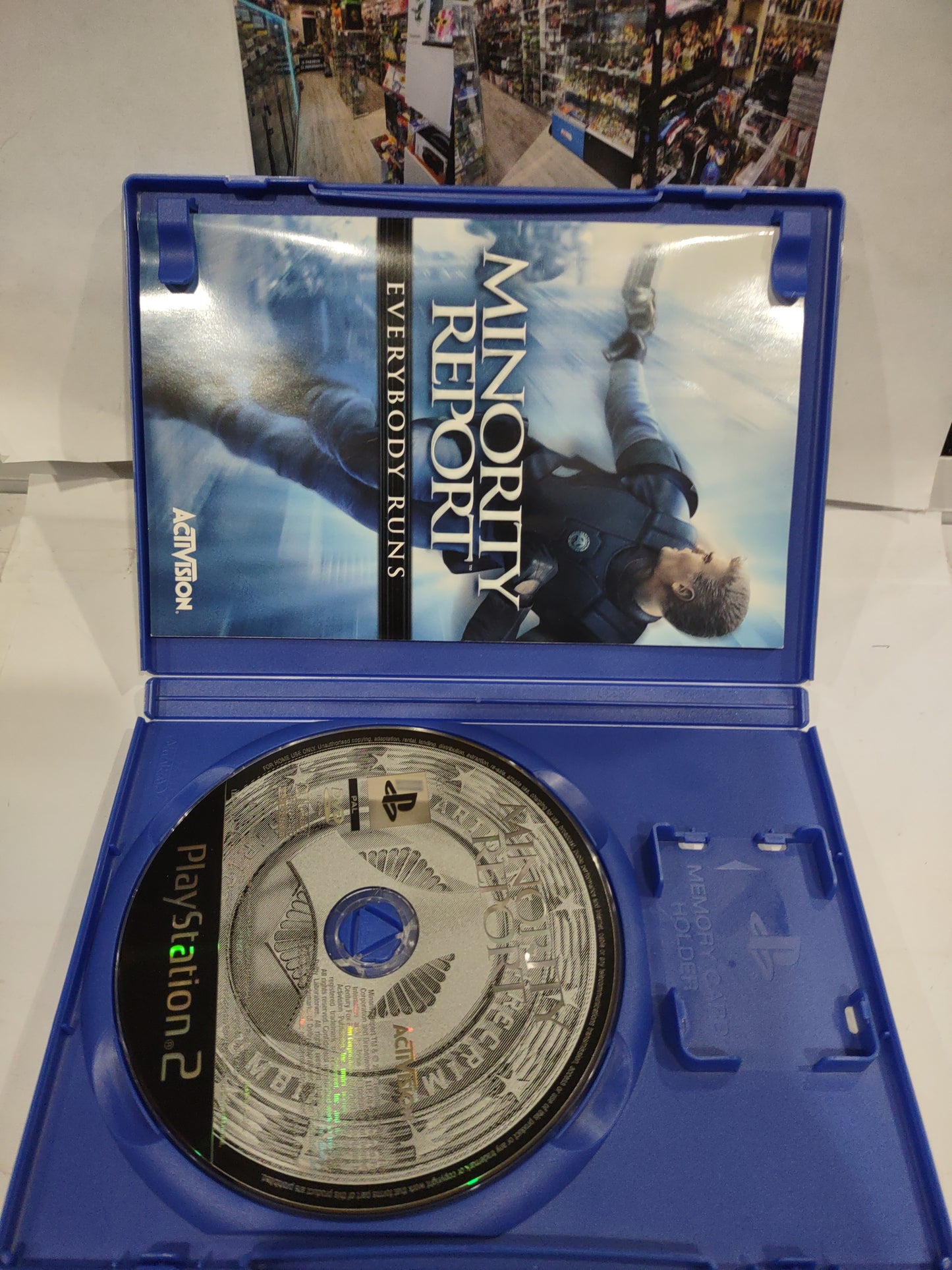 Gioco PlayStation PS2 minority report everybody runs