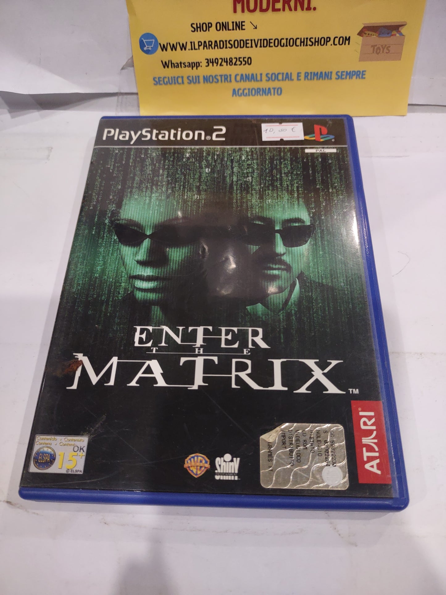 Gioco PlayStation PS2 enter the Matrix