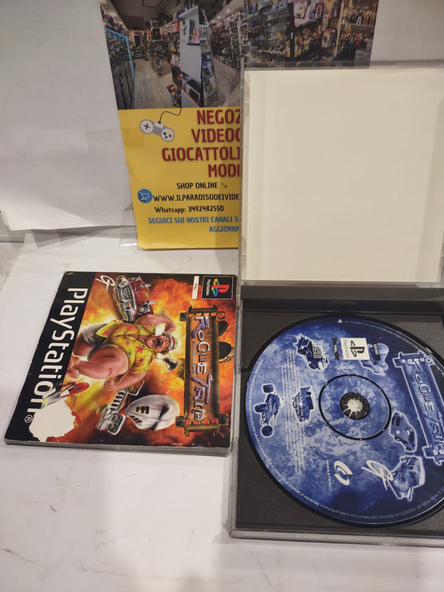 Gioco PlayStation PS1 PAL rouge trip vacation 2012