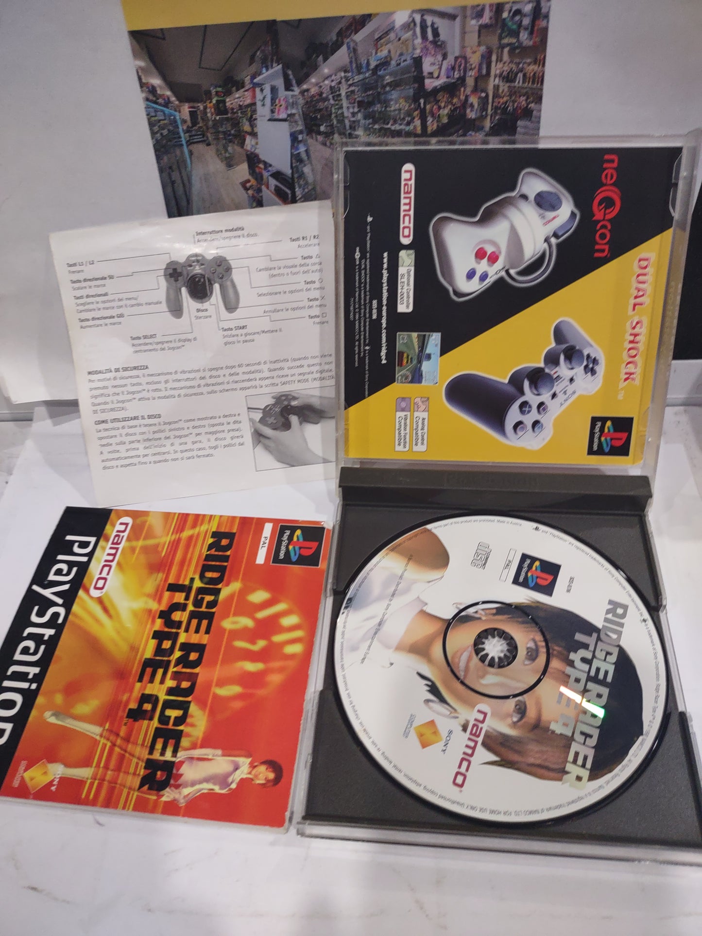Gioco PlayStation PS1 Ridge Racer type 4