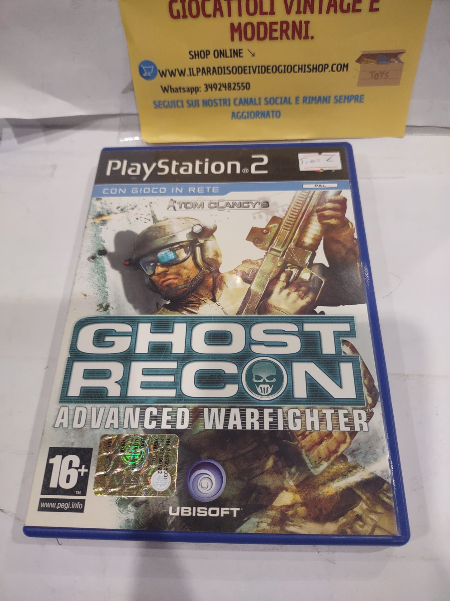 Gioco PlayStation PS2 Ghost recon advanced warfighter