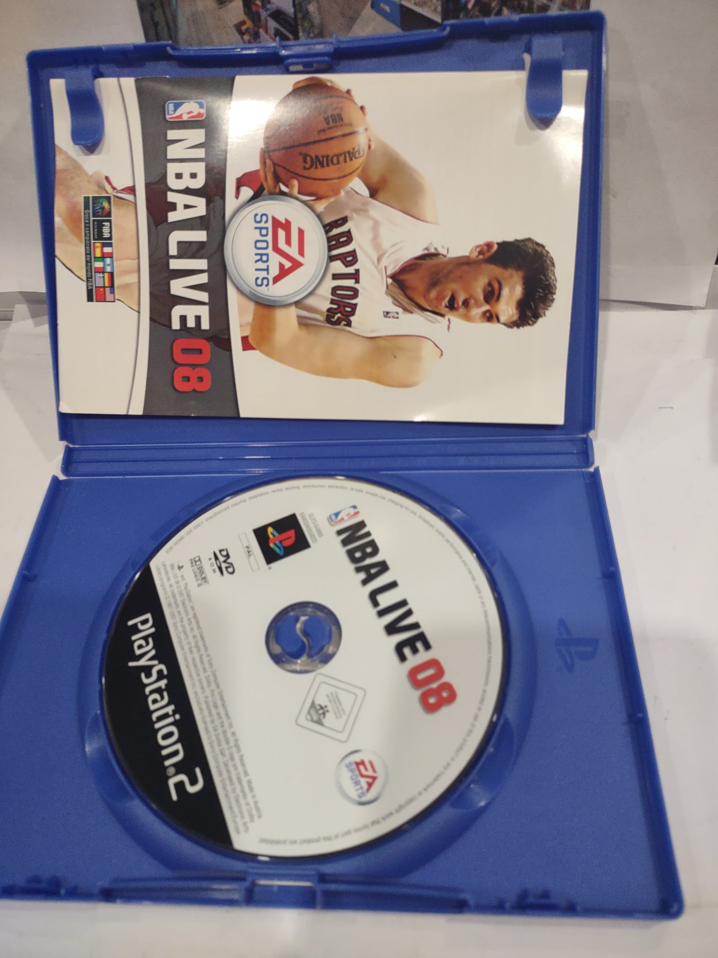 Gioco PlayStation PS2 NBA live 08