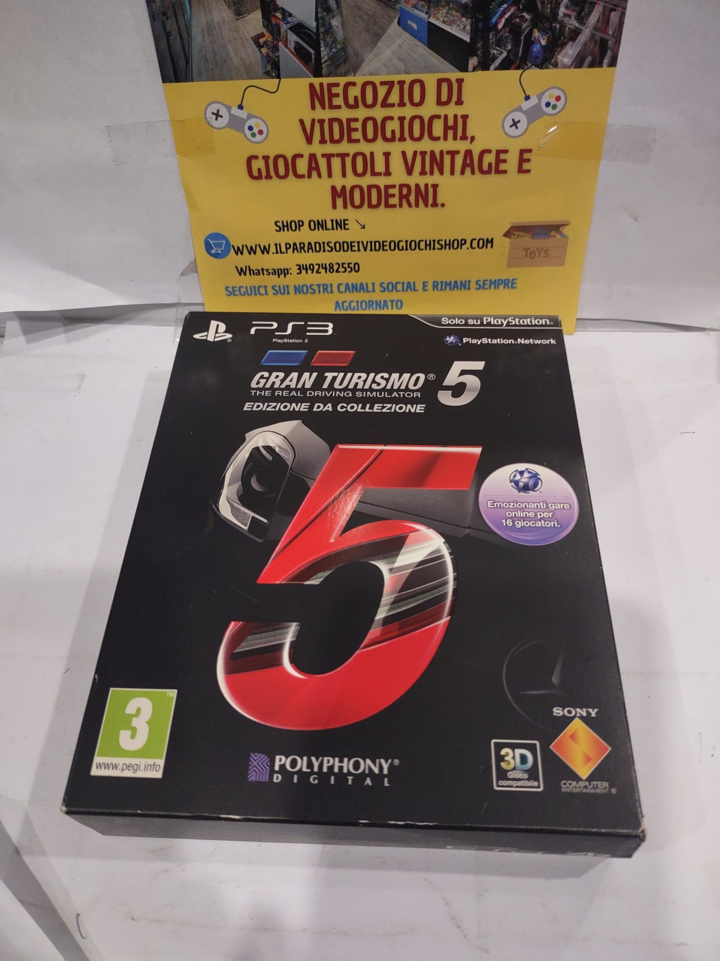 Gioco PlayStation PS3 Gran turismo 5 edizione da collezione