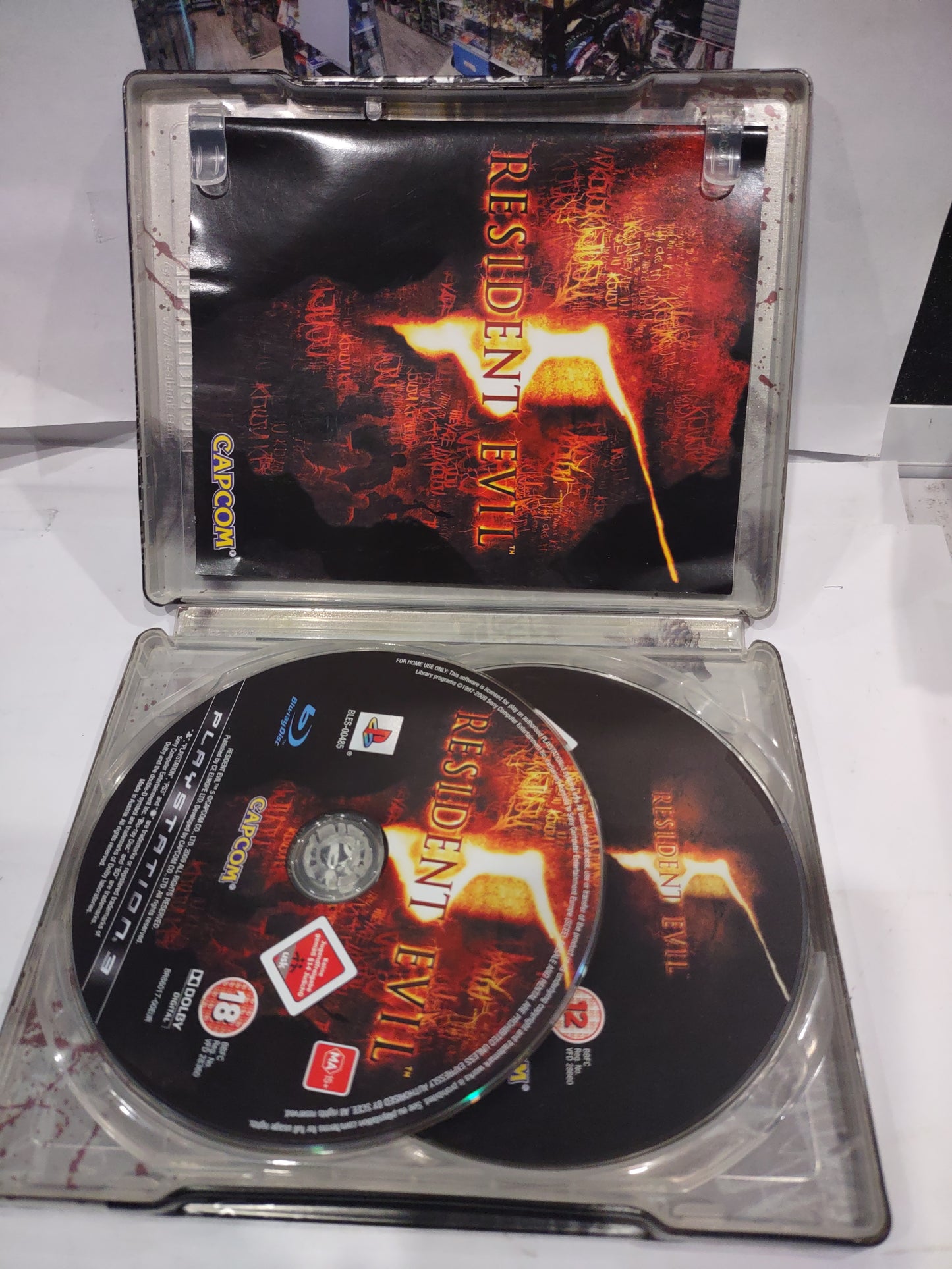 Gioco PlayStation PS3 Resident evil 5 steelbook