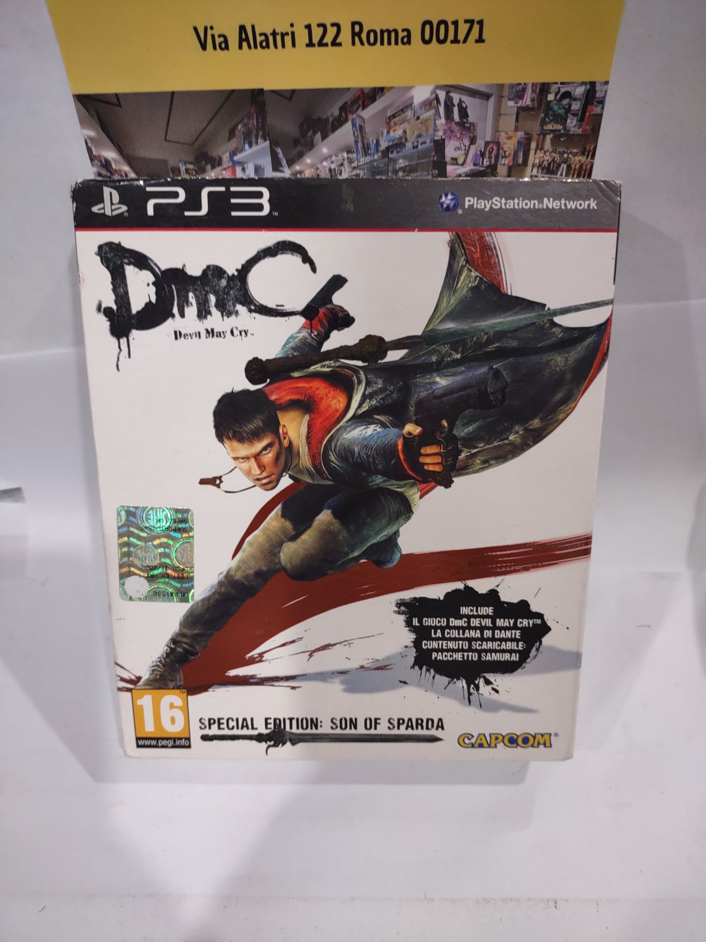 Gioco PlayStation PS3 Devil May cry special edition son of Sparda