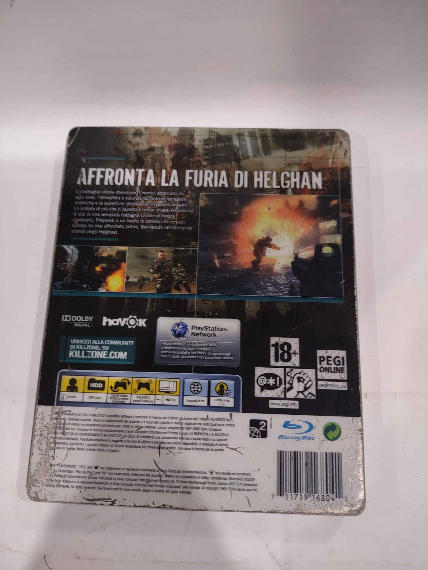 Gioco PlayStation PS3 Killzone 2 edizione limitata per collezionisti