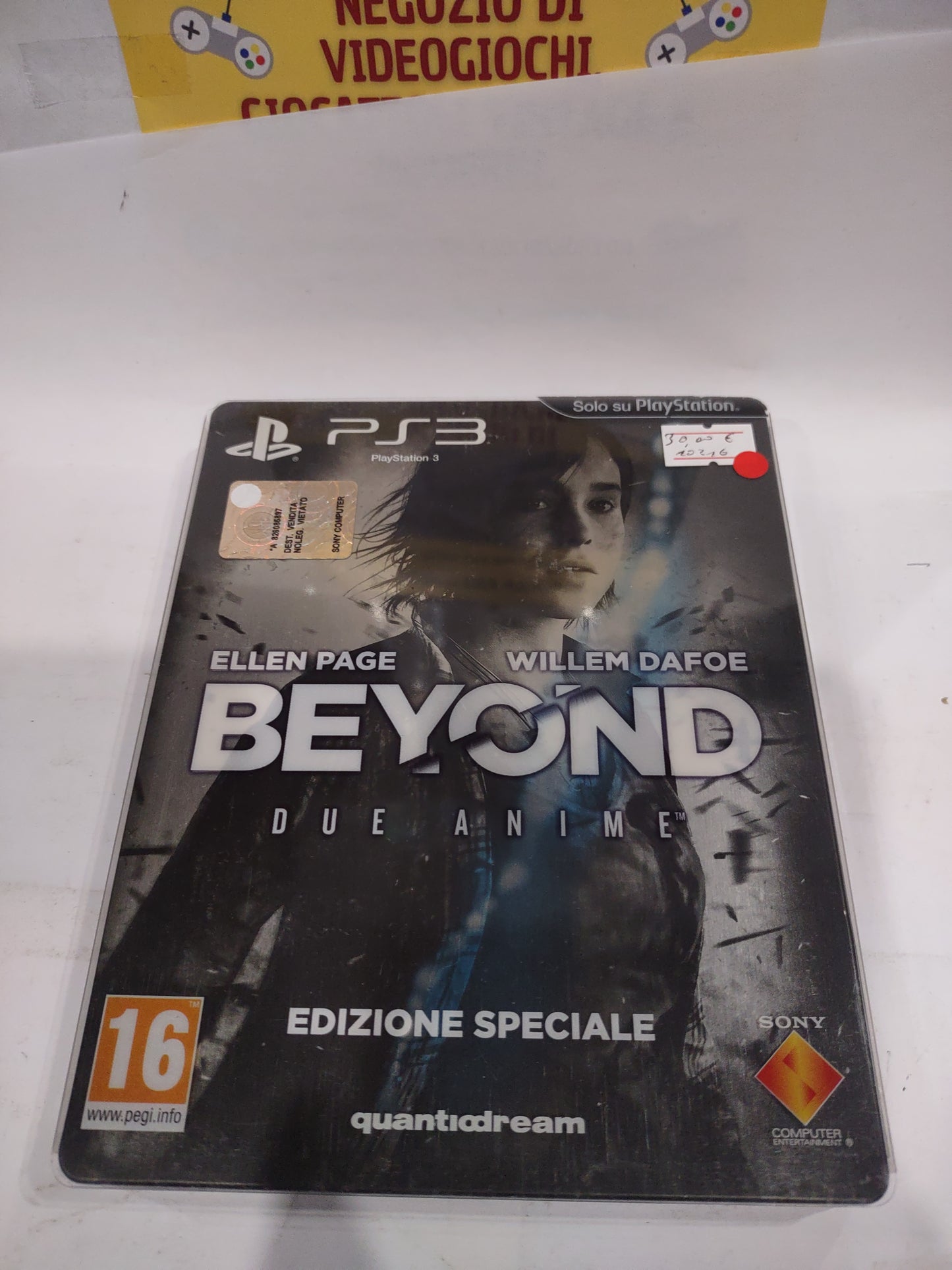 Gioco PlayStation PS3 beyond due anime edizione speciale steelbook
