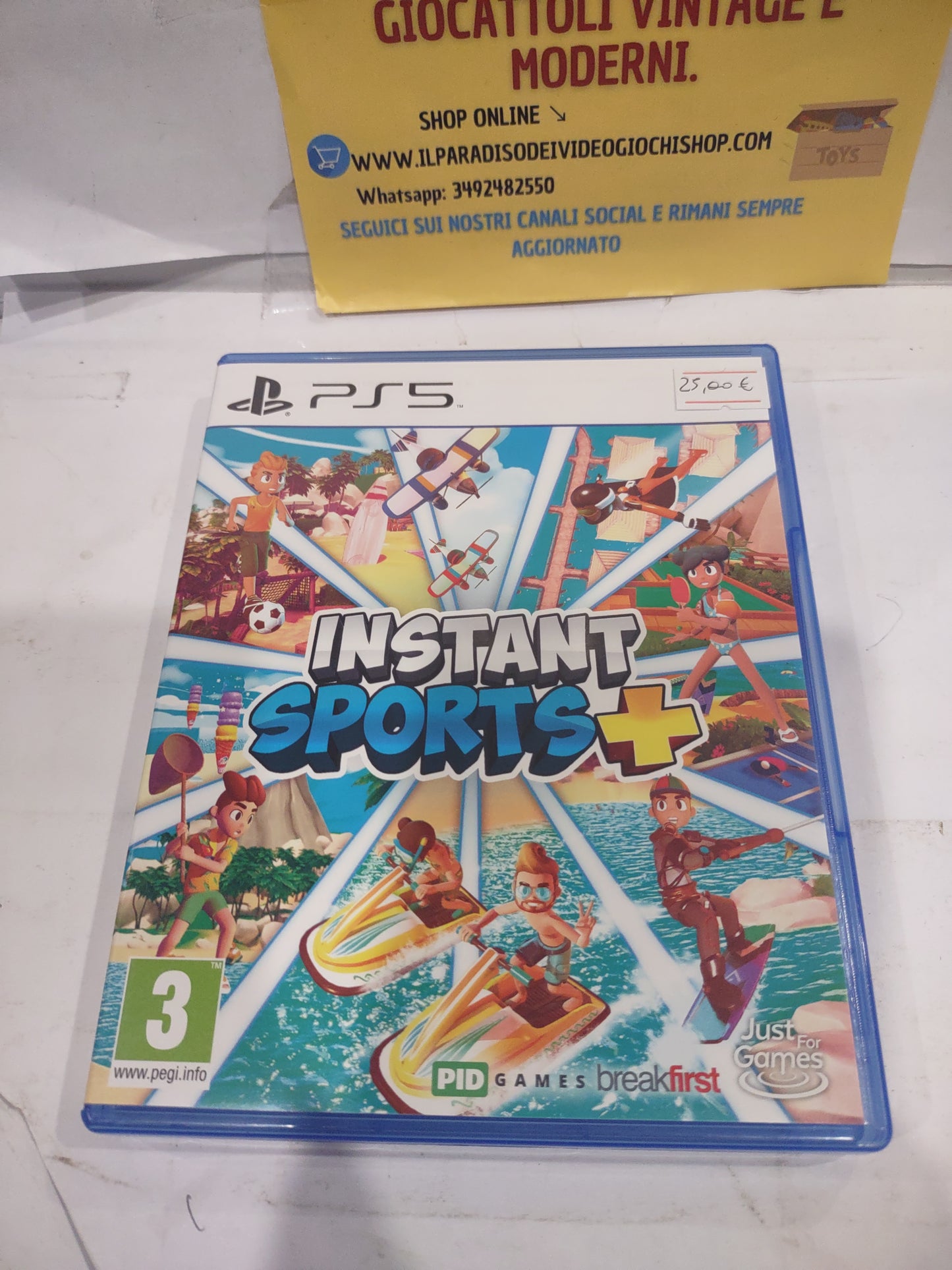 Gioco PlayStation ps5 instant sports plus
