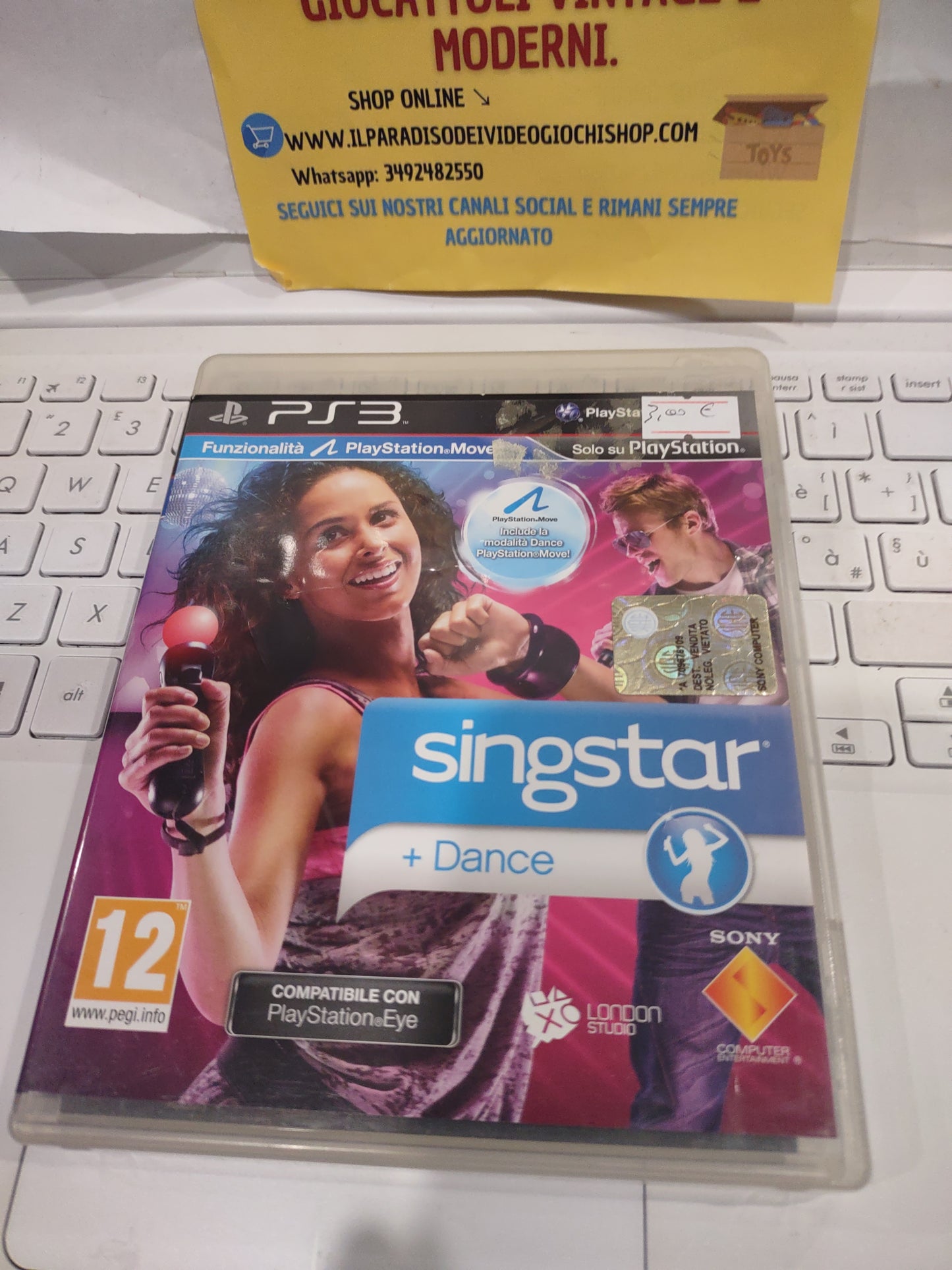 Gioco PlayStation PS3 singstar più dance