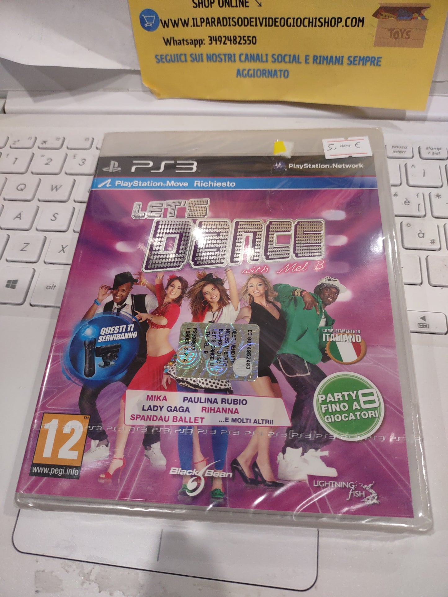 Gioco PlayStation ps3 let's dance