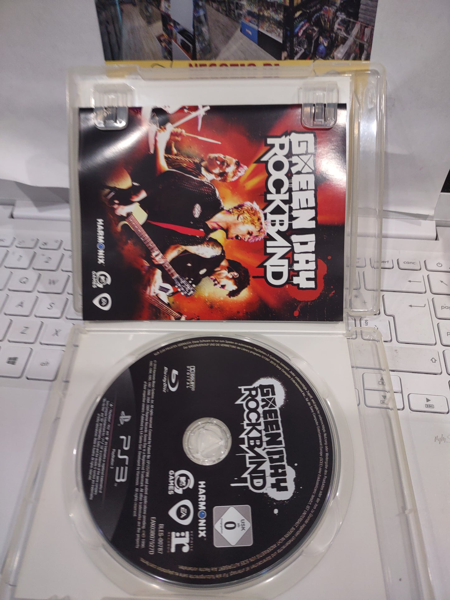 Gioco raro PlayStation ps3 green day rockband