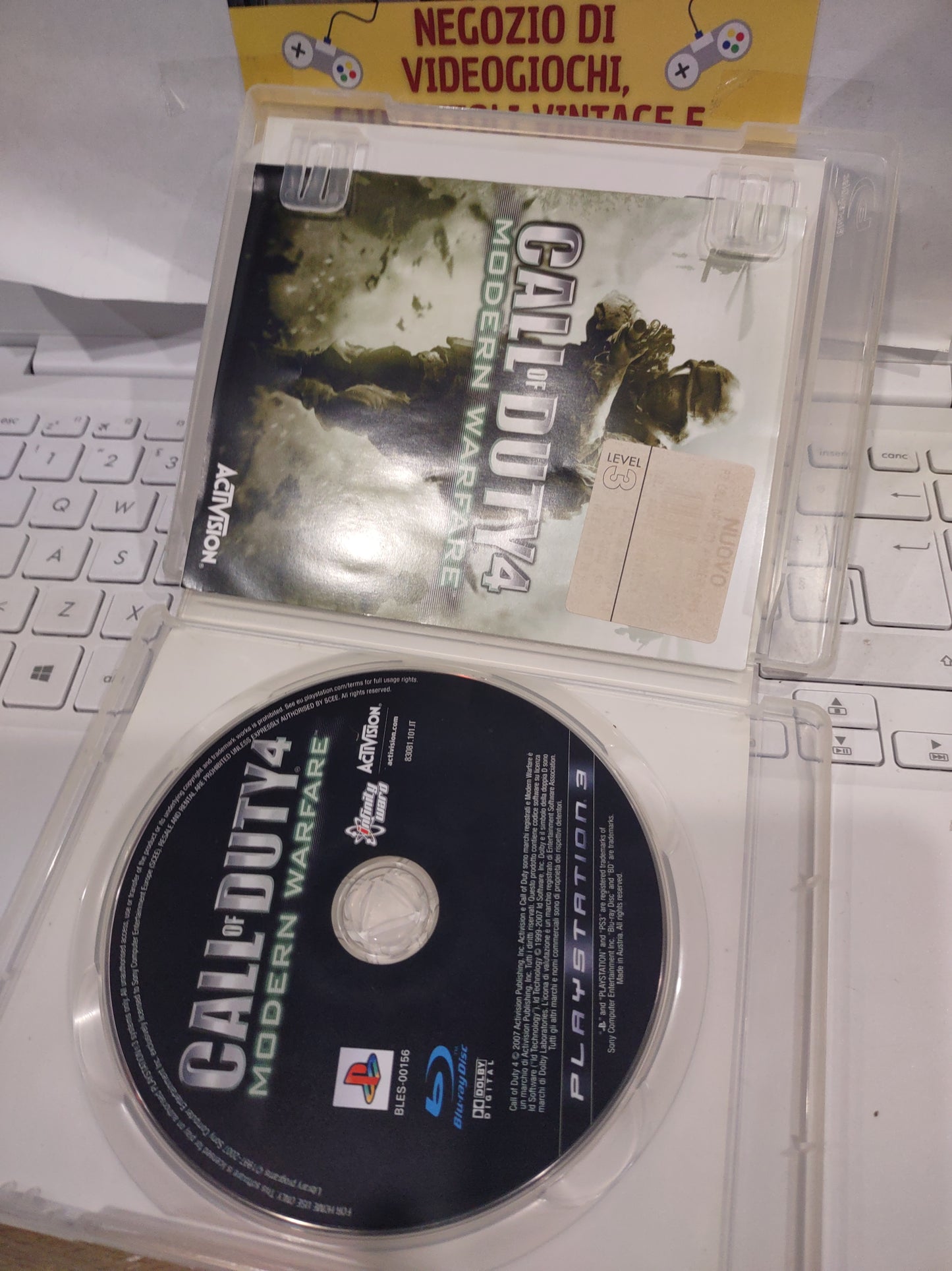 Gioco PlayStation ps3 call of duty modern warfare 4