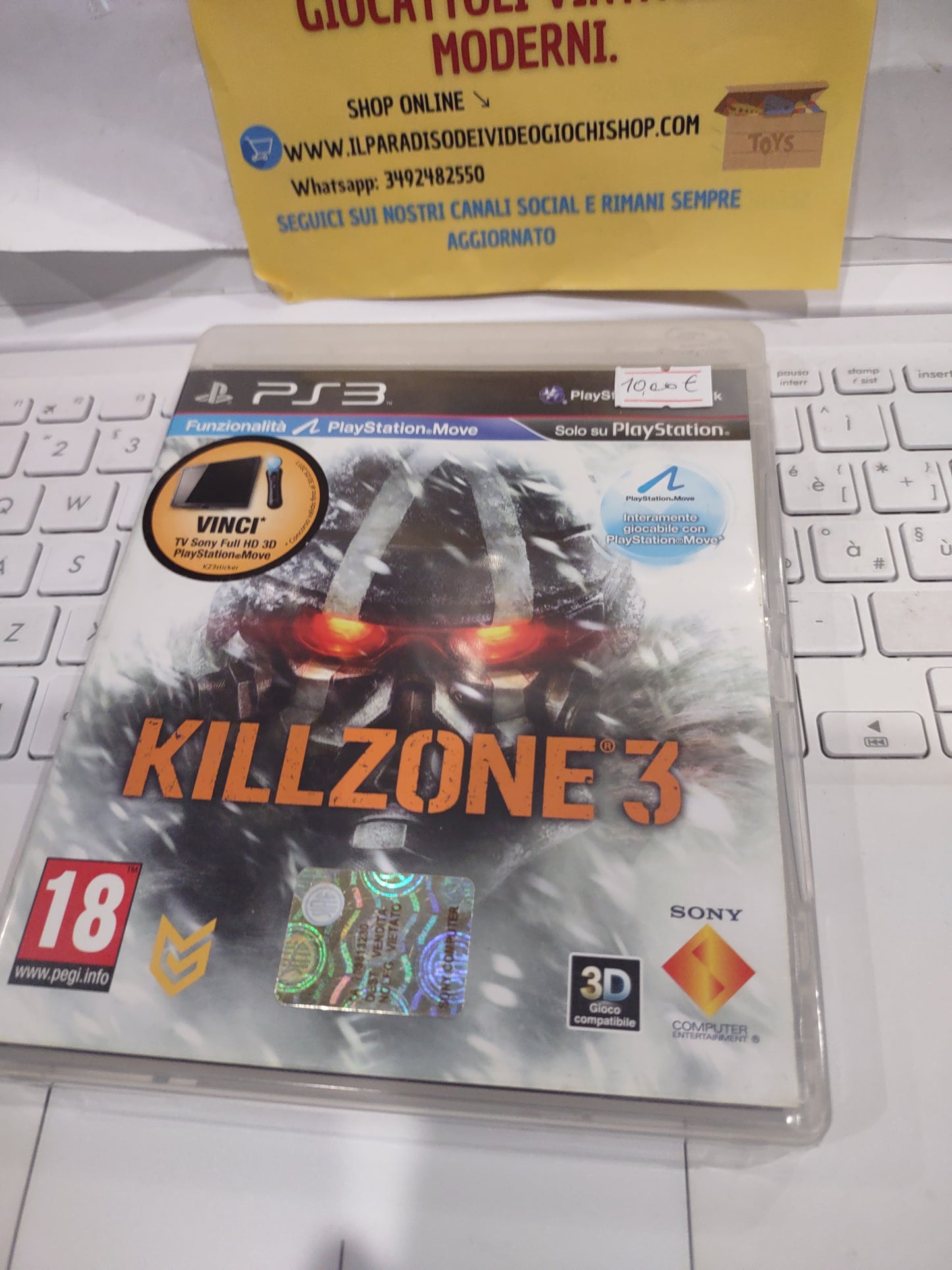 Gioco PlayStation ps3 Killzone 3 ita