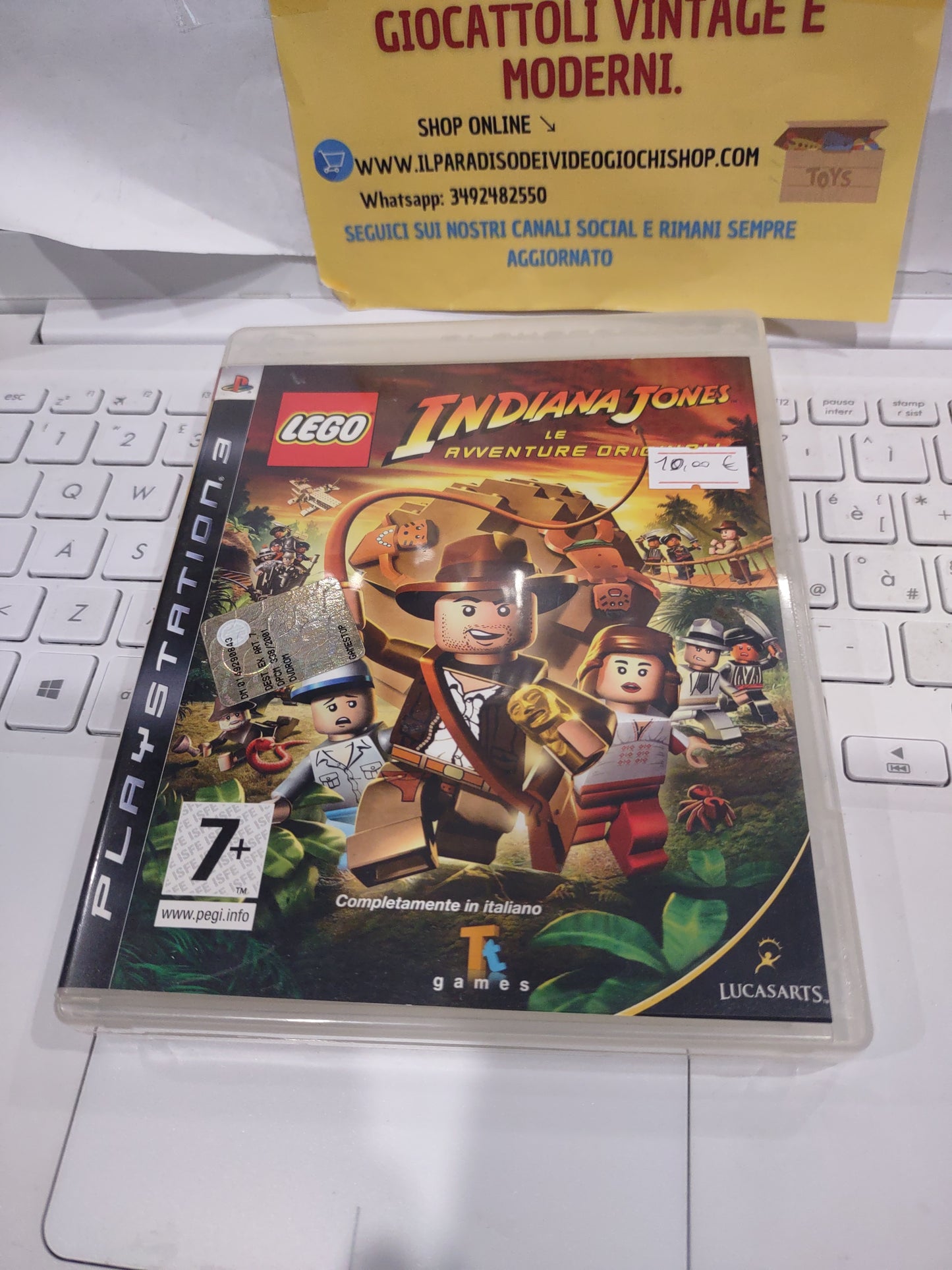 Gioco PlayStation ps3 lego Indiana Jones e le avventure originali