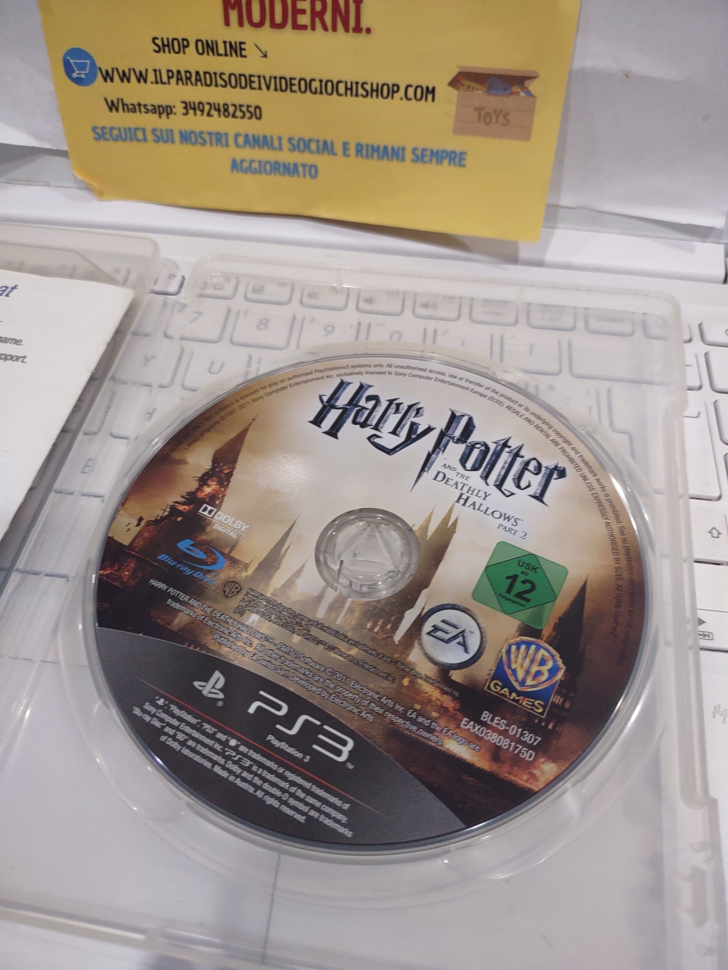 Gioco PlayStation ps3 Harry Potter e i doni della morte parte 2