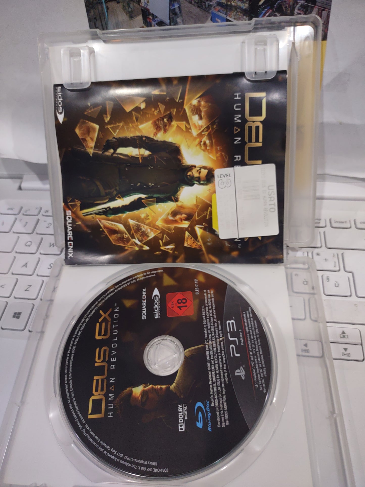 Gioco PlayStation ps3 Deus ex human Revolution
