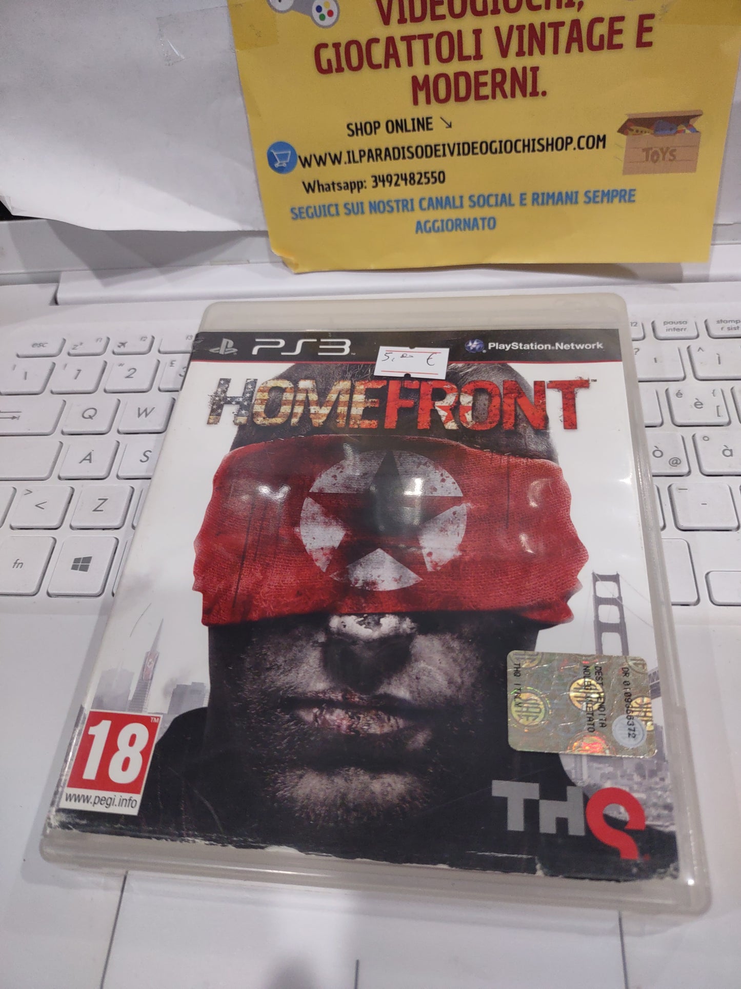 Gioco PlayStation ps3 homefront ita