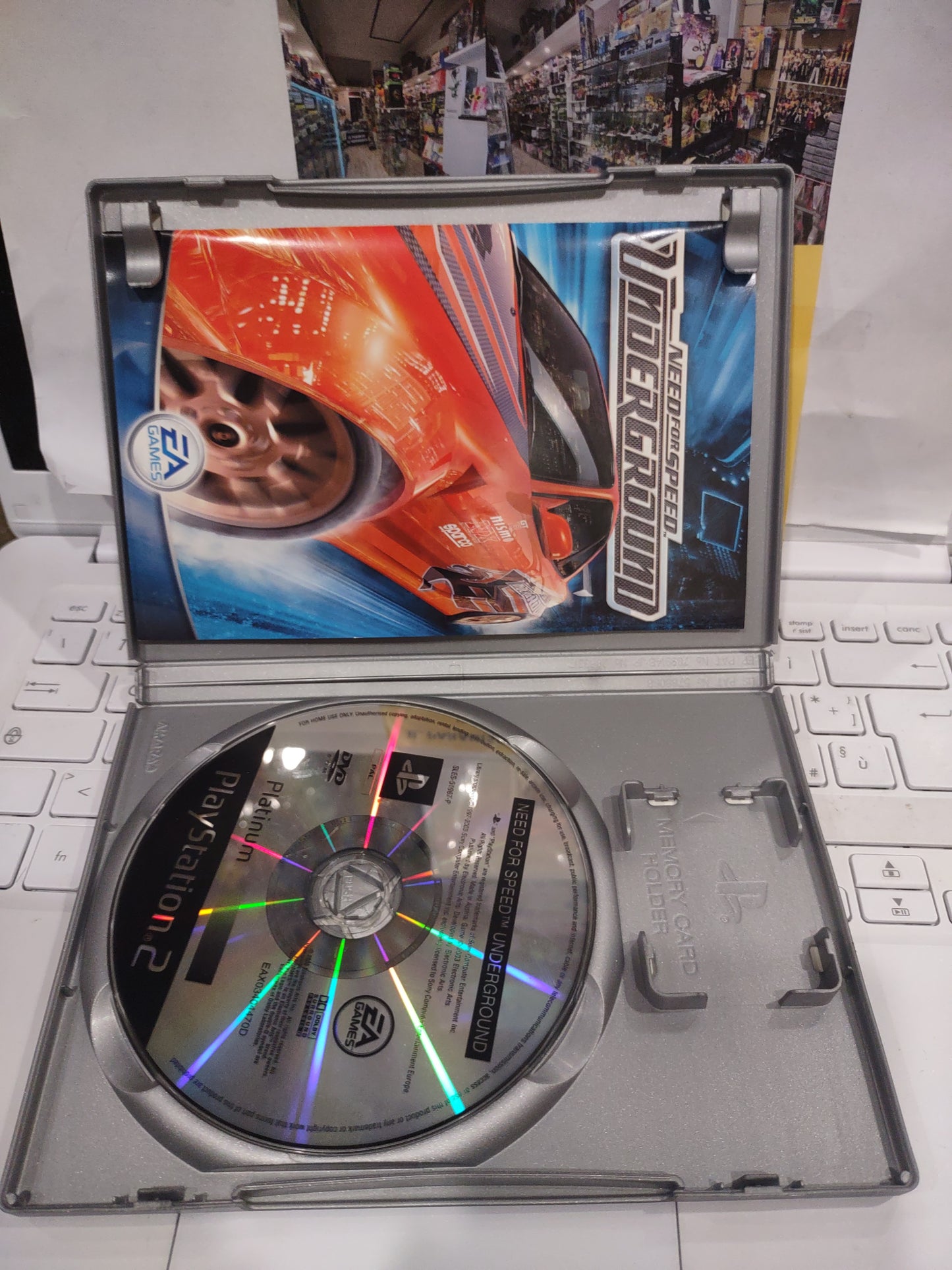 Gioco PlayStation PS2 Need for Speed underground Platinum