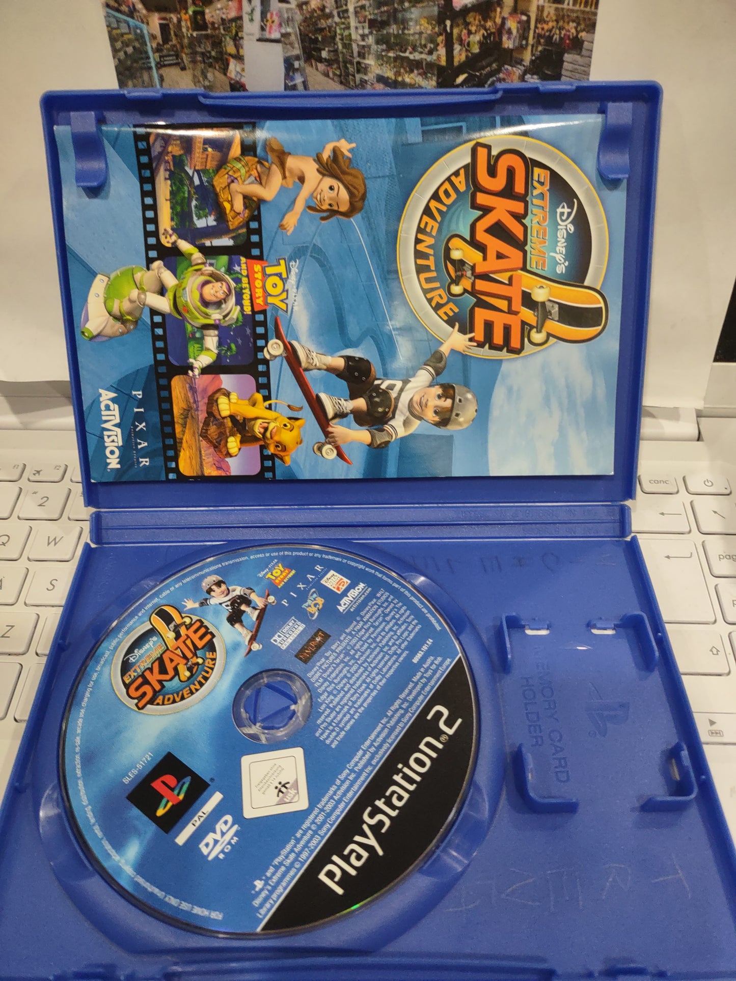Gioco PlayStation PS2 Disney skate Extreme Adventure