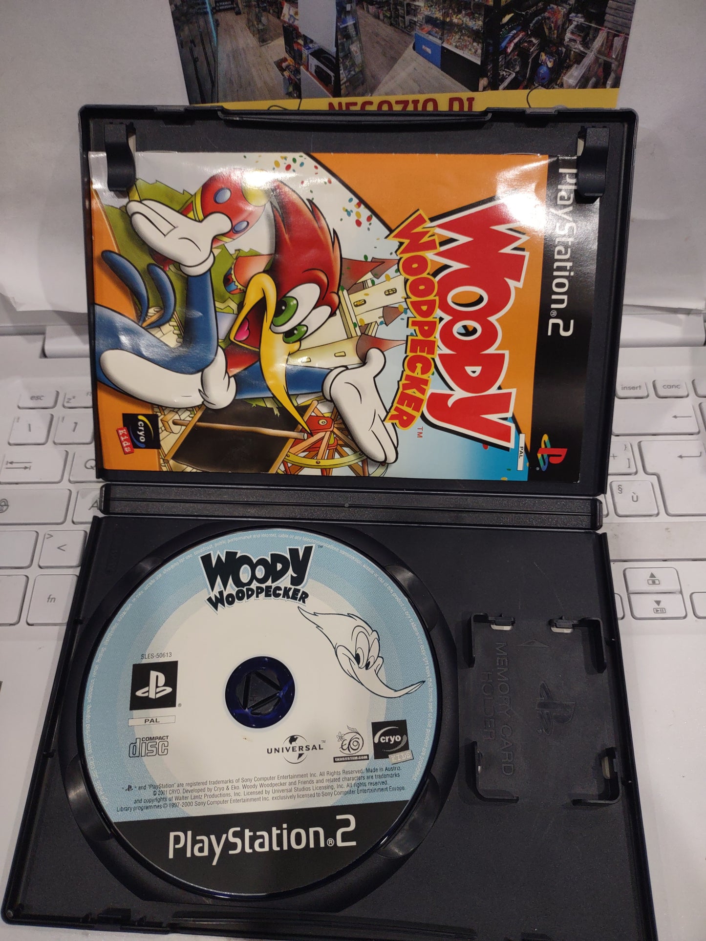 Gioco PlayStation PS2 Woody woodpecker