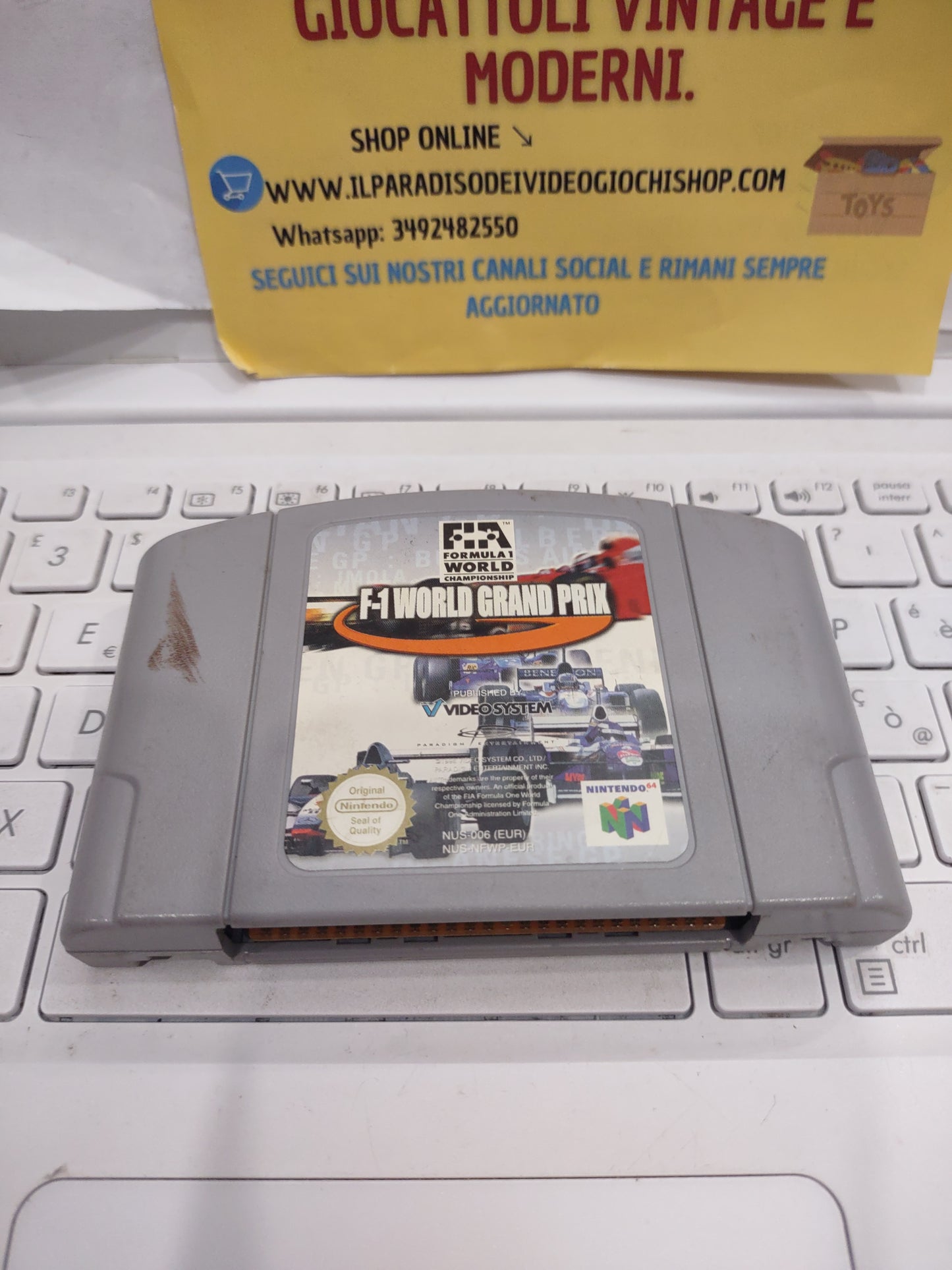Gioco Nintendo 64 F1 world Grand Prix