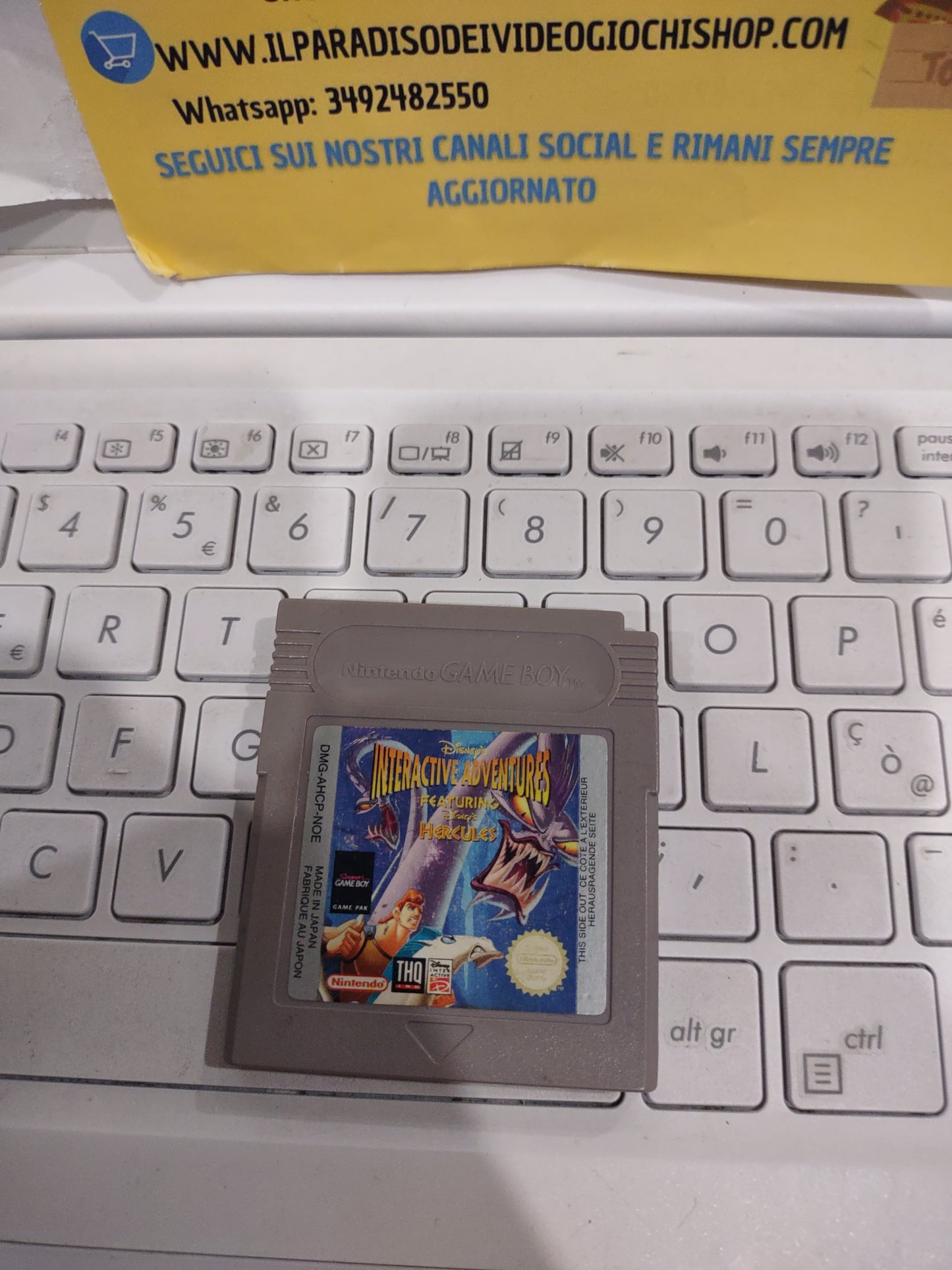 Gioco Gameboy Disney Hercules
