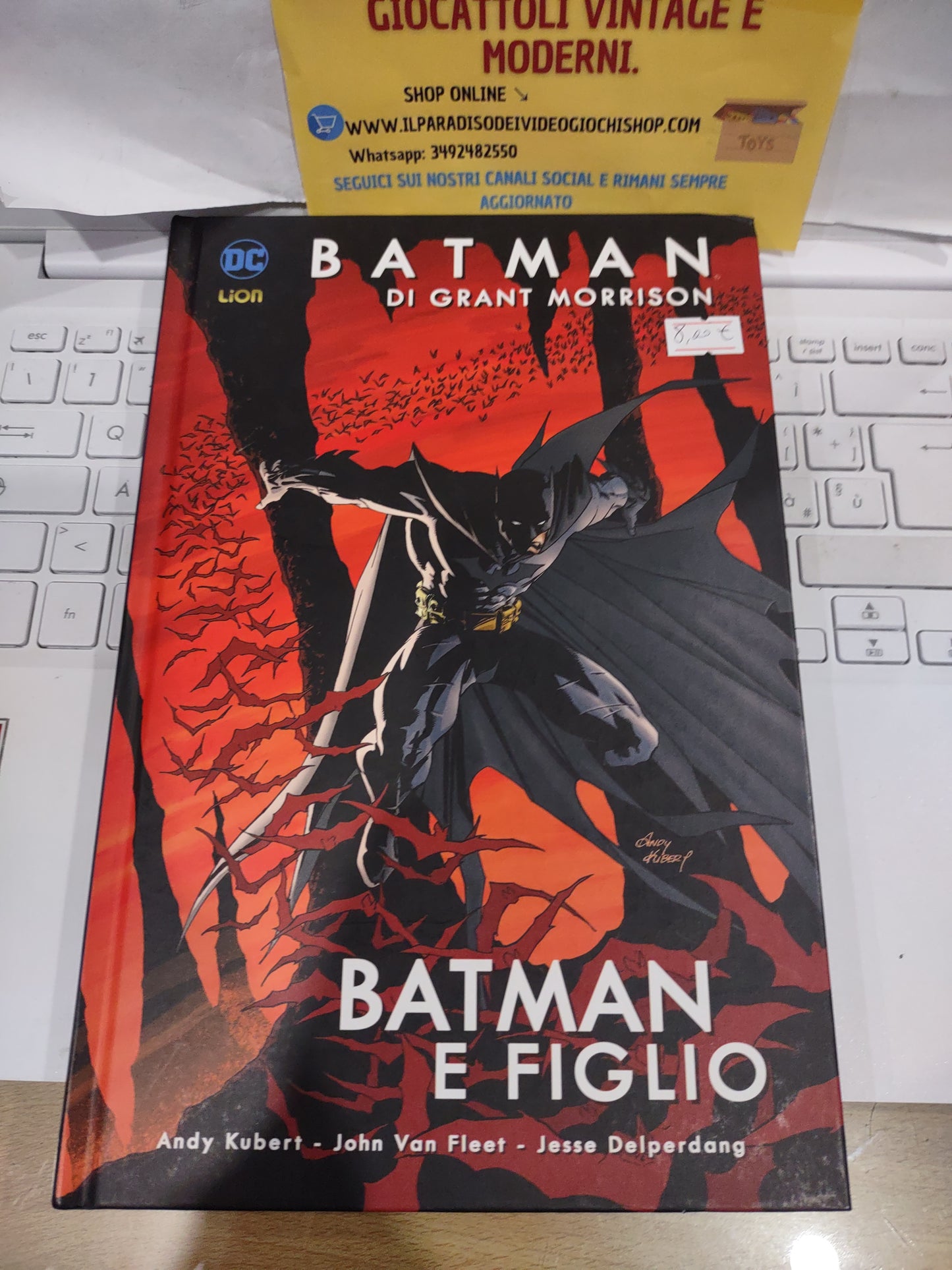 Fumetto Lion DC comics Batman e figlio di Grant Morrison