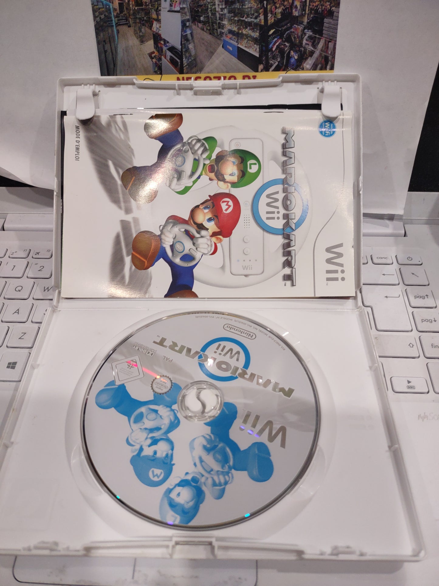 Gioco Nintendo Wii Mario kart PAL ita