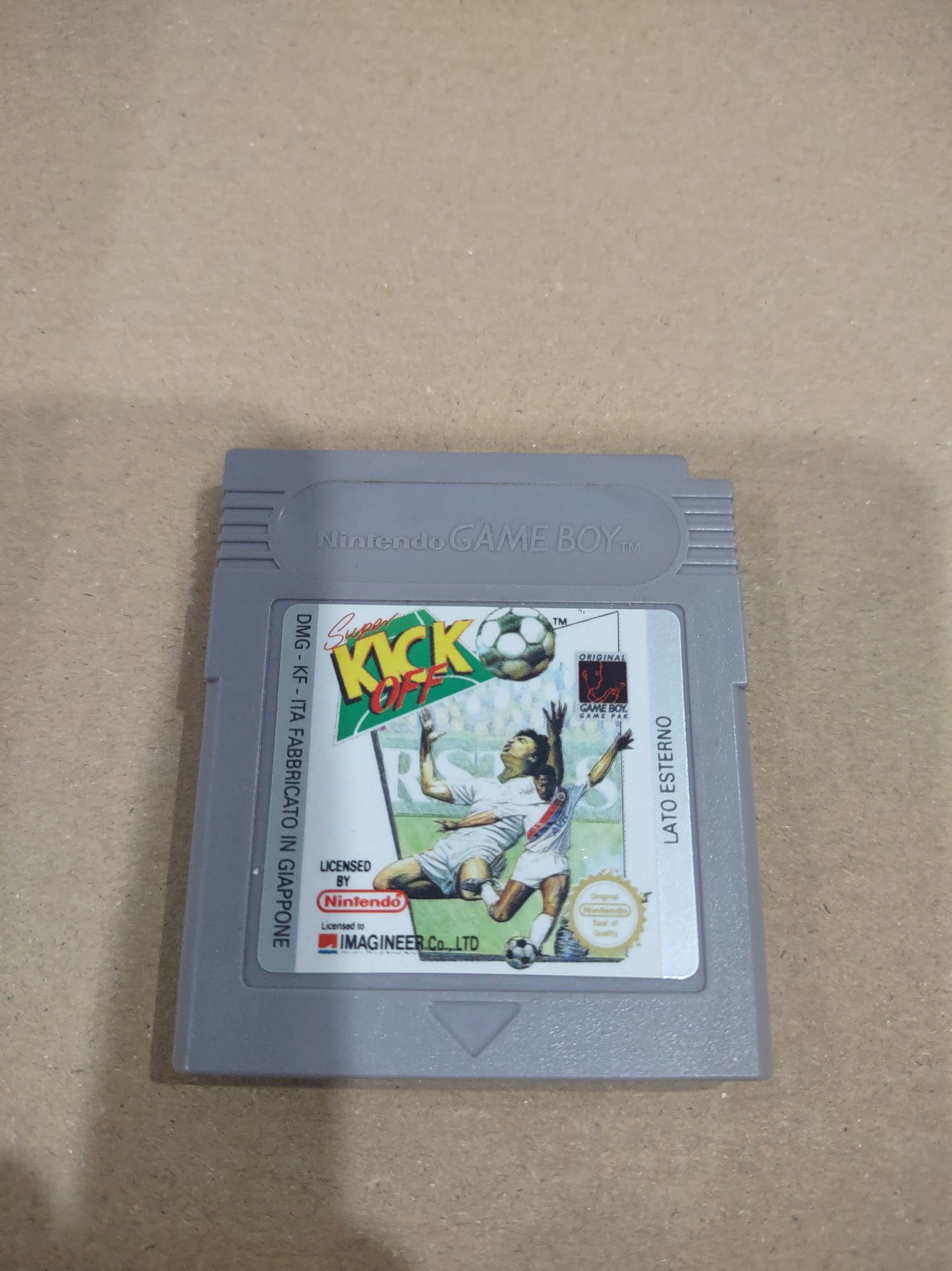 Gioco Nintendo game boy Super kick Off italiano