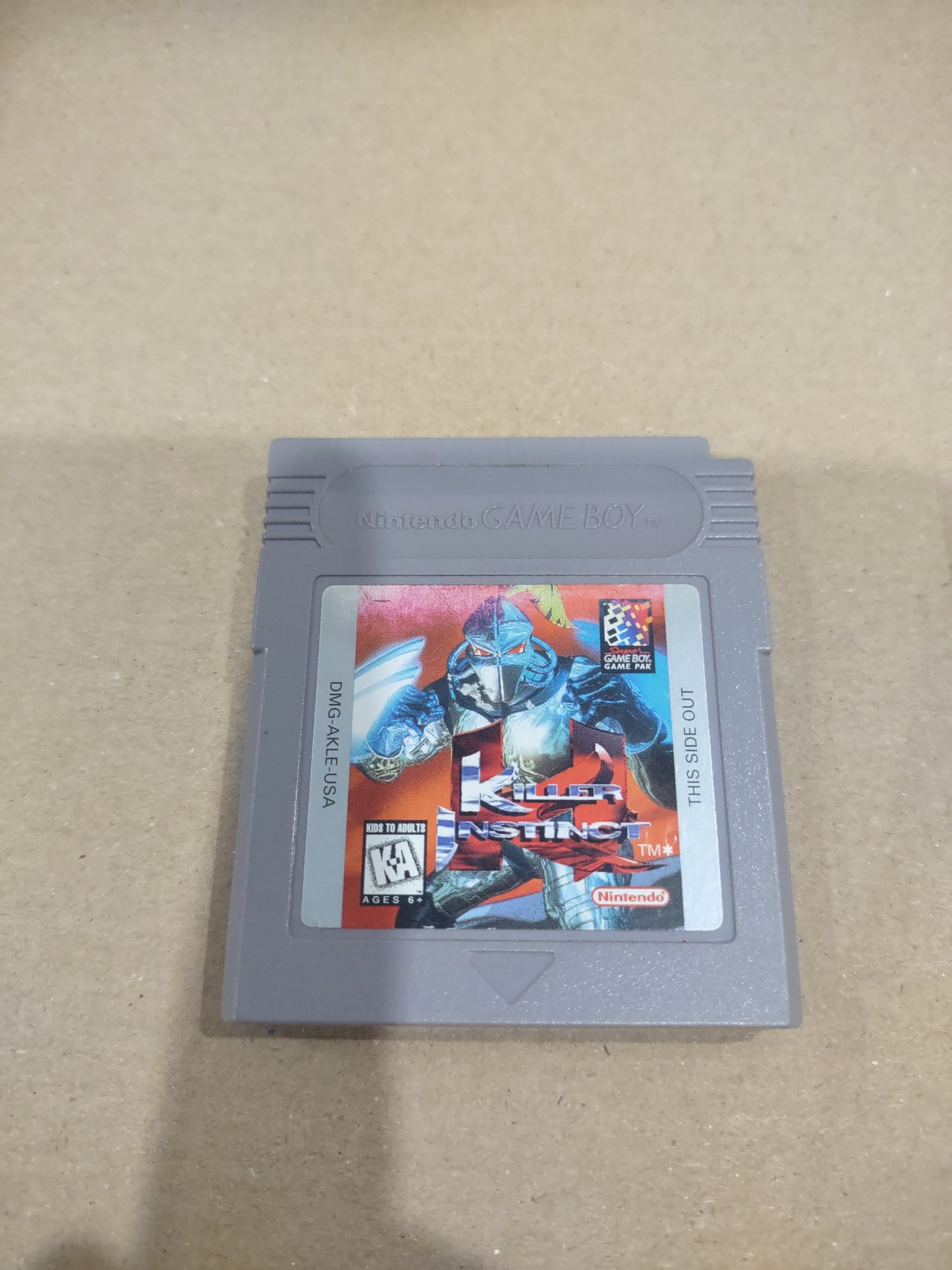 Gioco game boy killer instinct