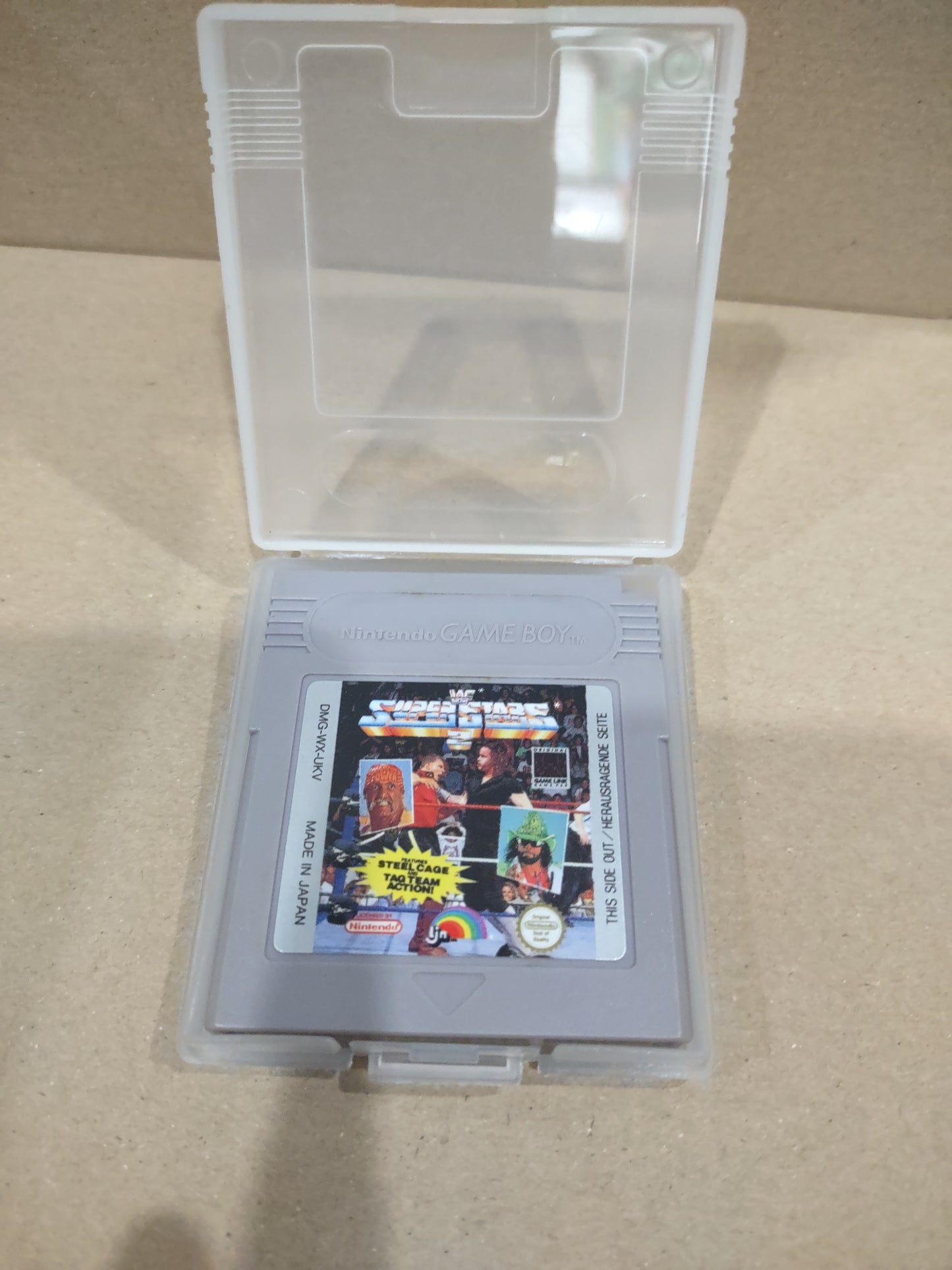 Gioco Nintendo gameboy WWF superstars wrestling