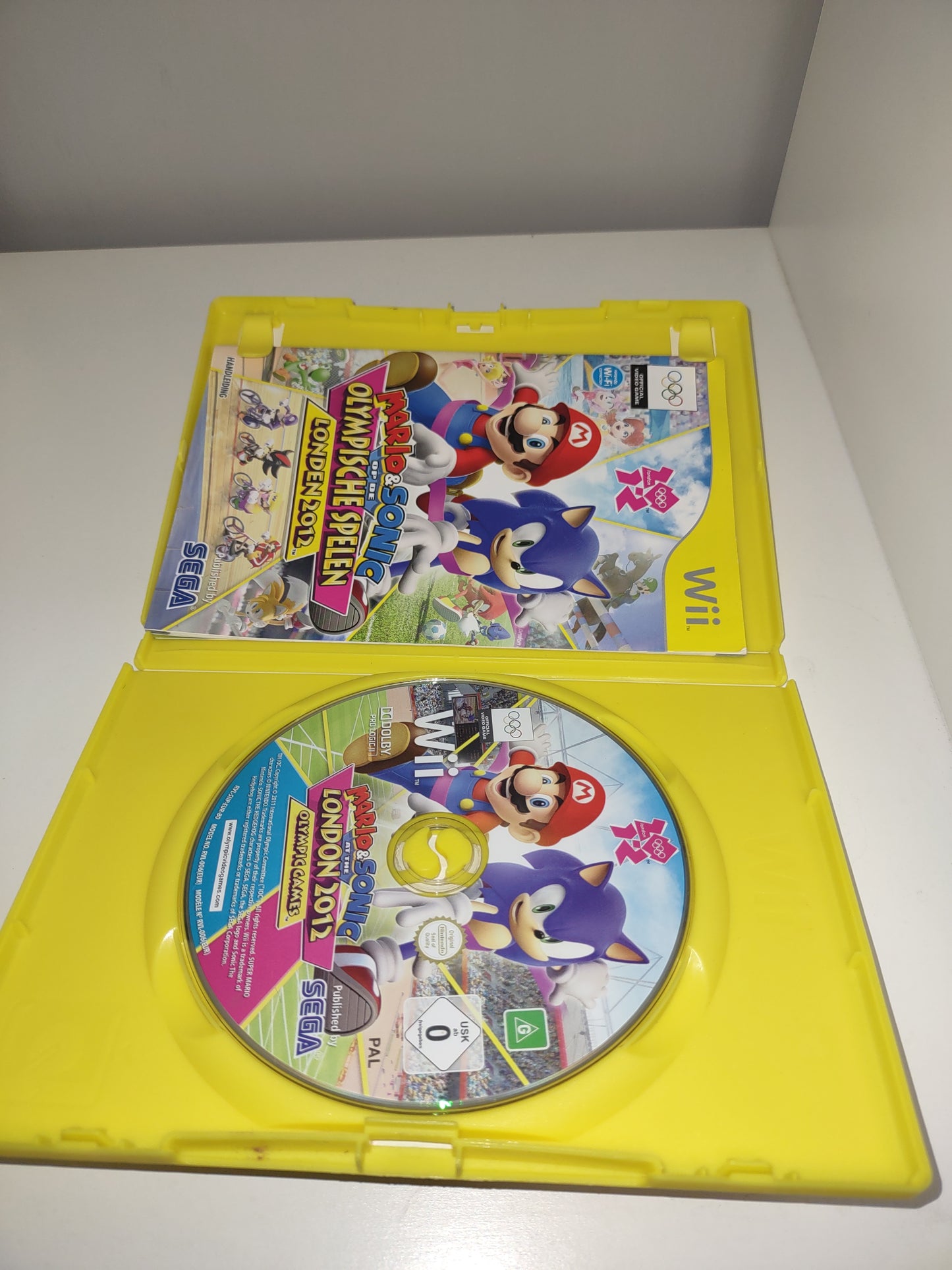 Gioco Nintendo Wii Mario e Sonic alle olimpiadi di Londra 2012