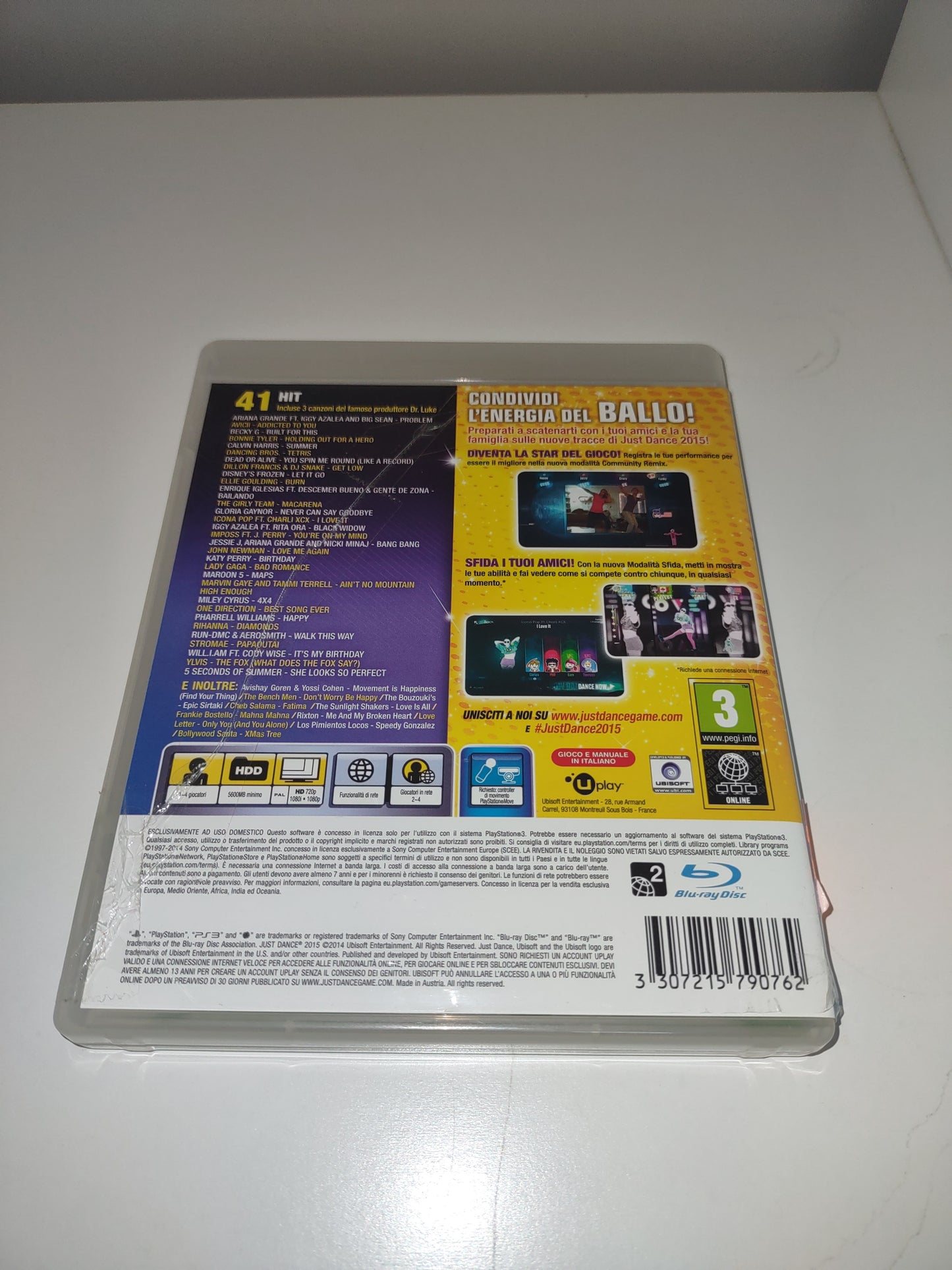 Gioco PlayStation ps3 Just dance 2015