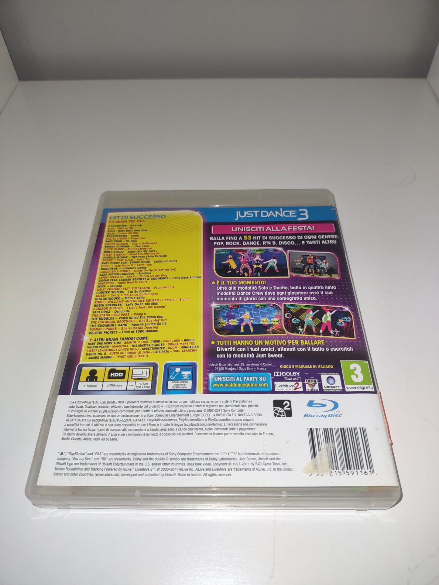 Gioco PlayStation ps3 Just dance 3