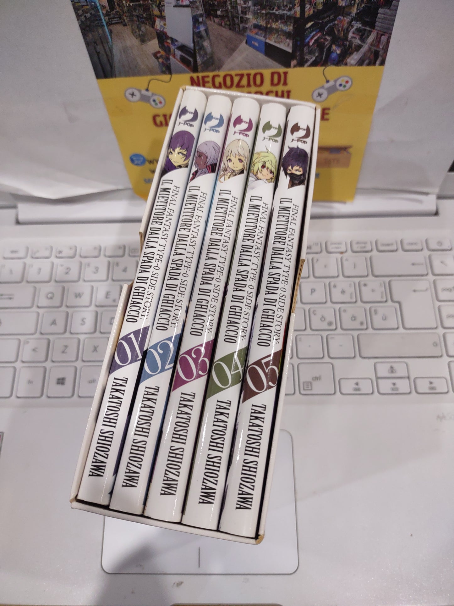 Final Fantasy side story il mietitore dalla spada di ghiaccio collection box fumetti