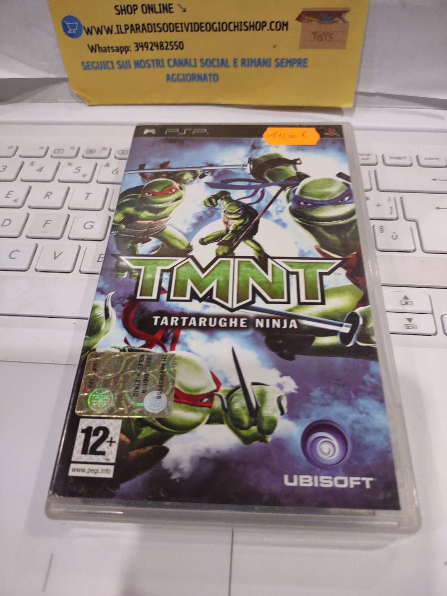Gioco PlayStation PSP tmnt tartarughe ninja turtles