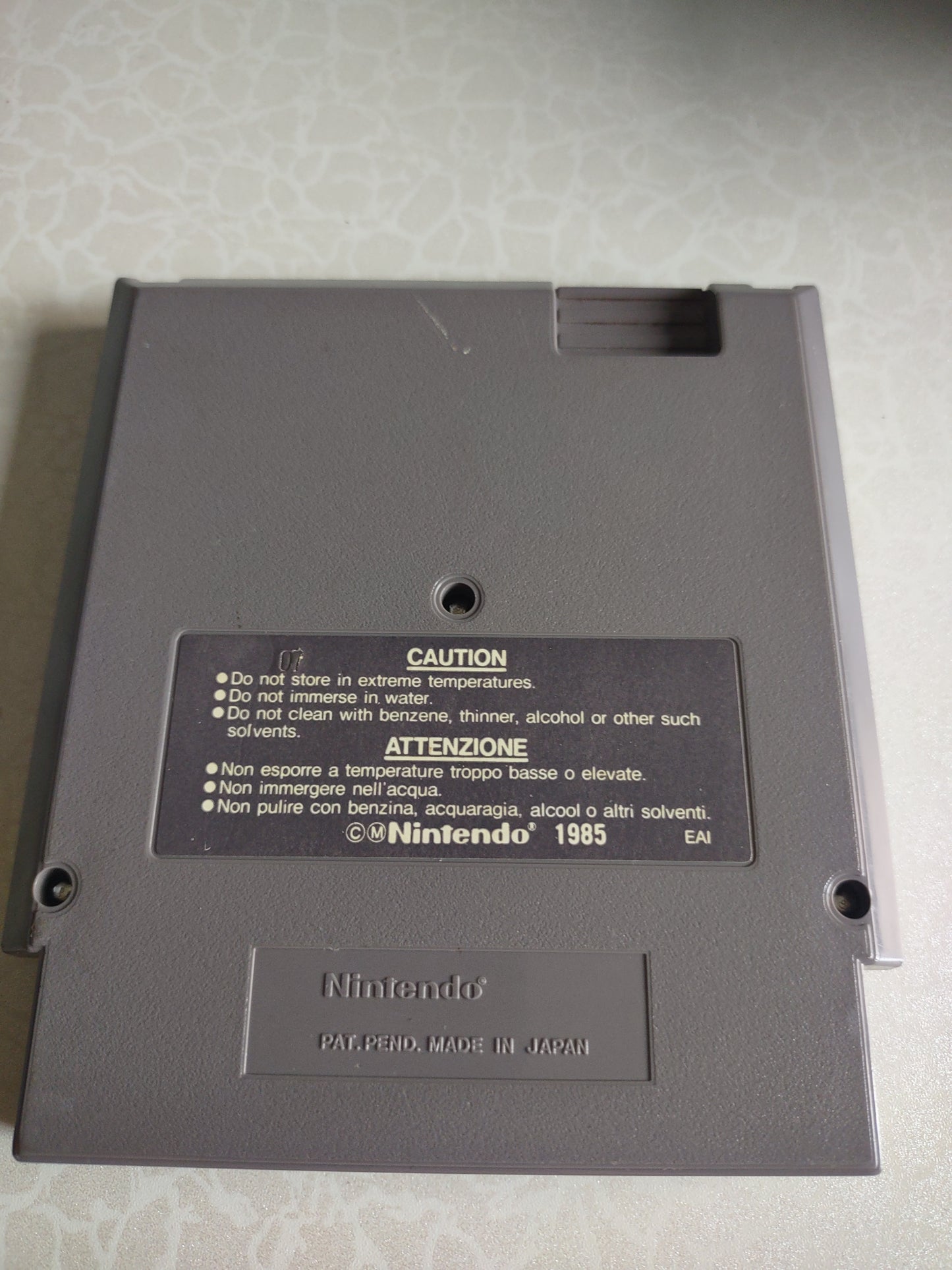 Gioco Nintendo nes ghost n goblins PAL A ita