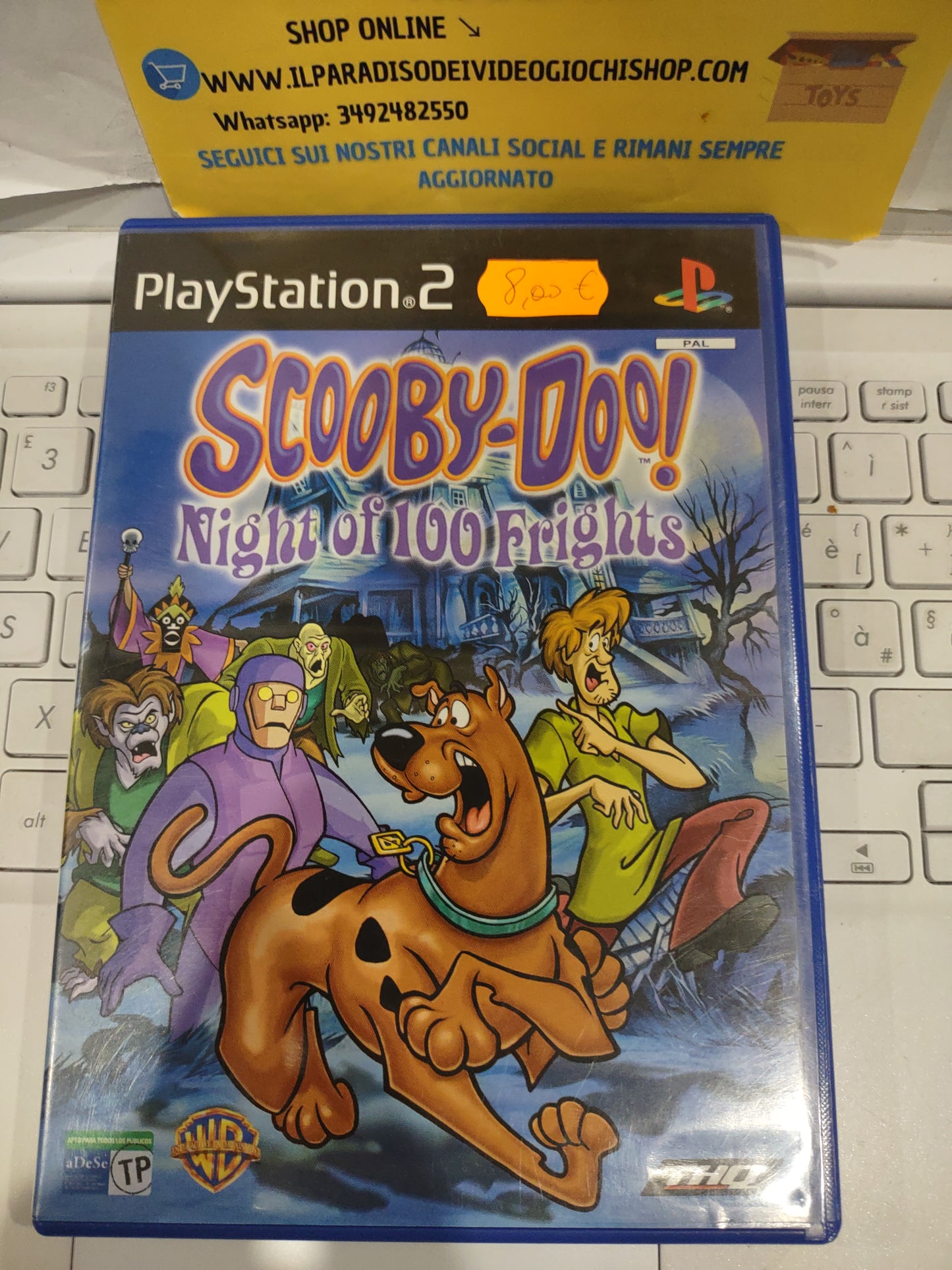 Gioco PlayStation PS2 Scooby-Doo night of 100 frights