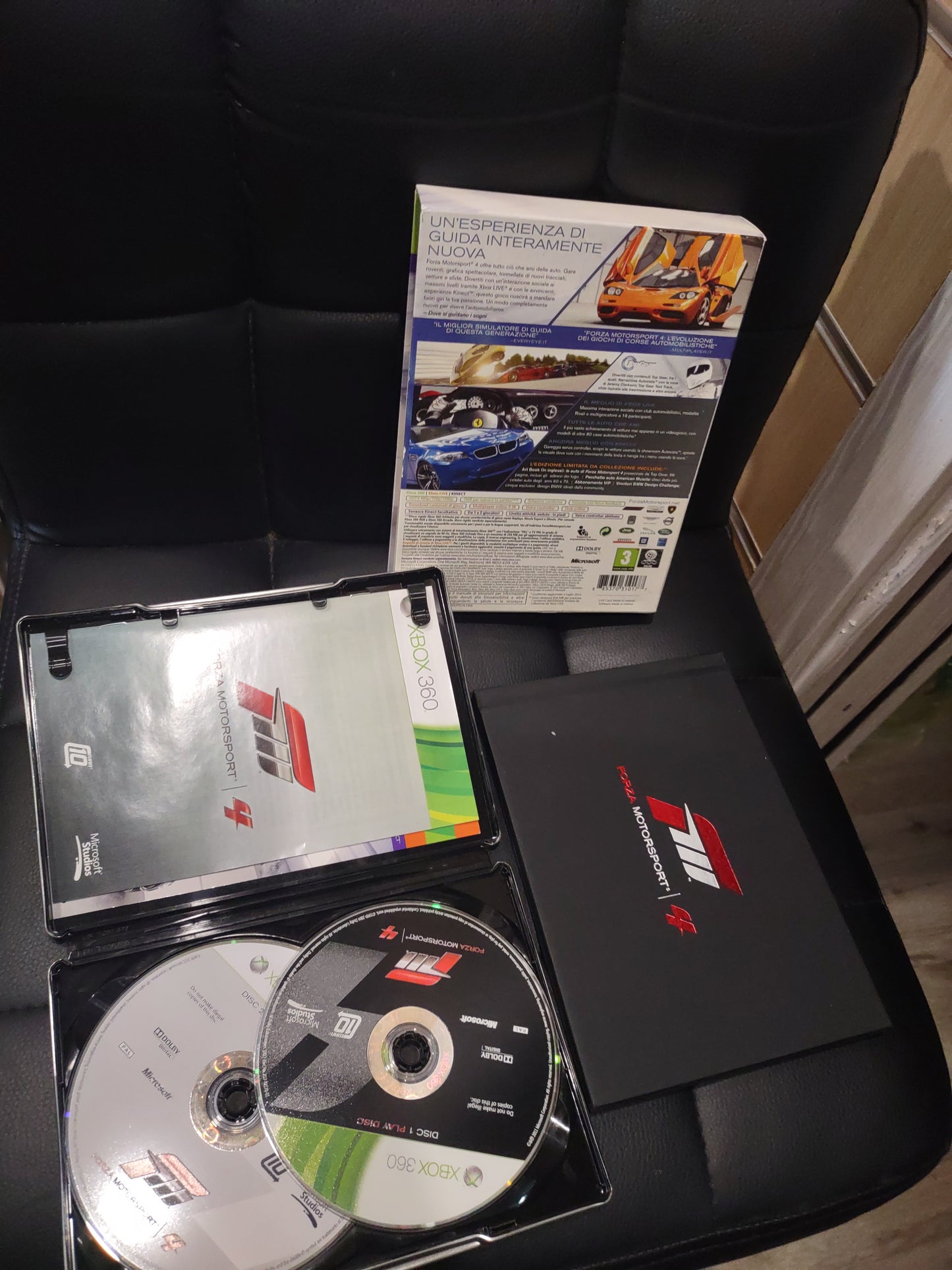 Gioco Xbox 360 forza Motorsport 4 edizione limitata + volante