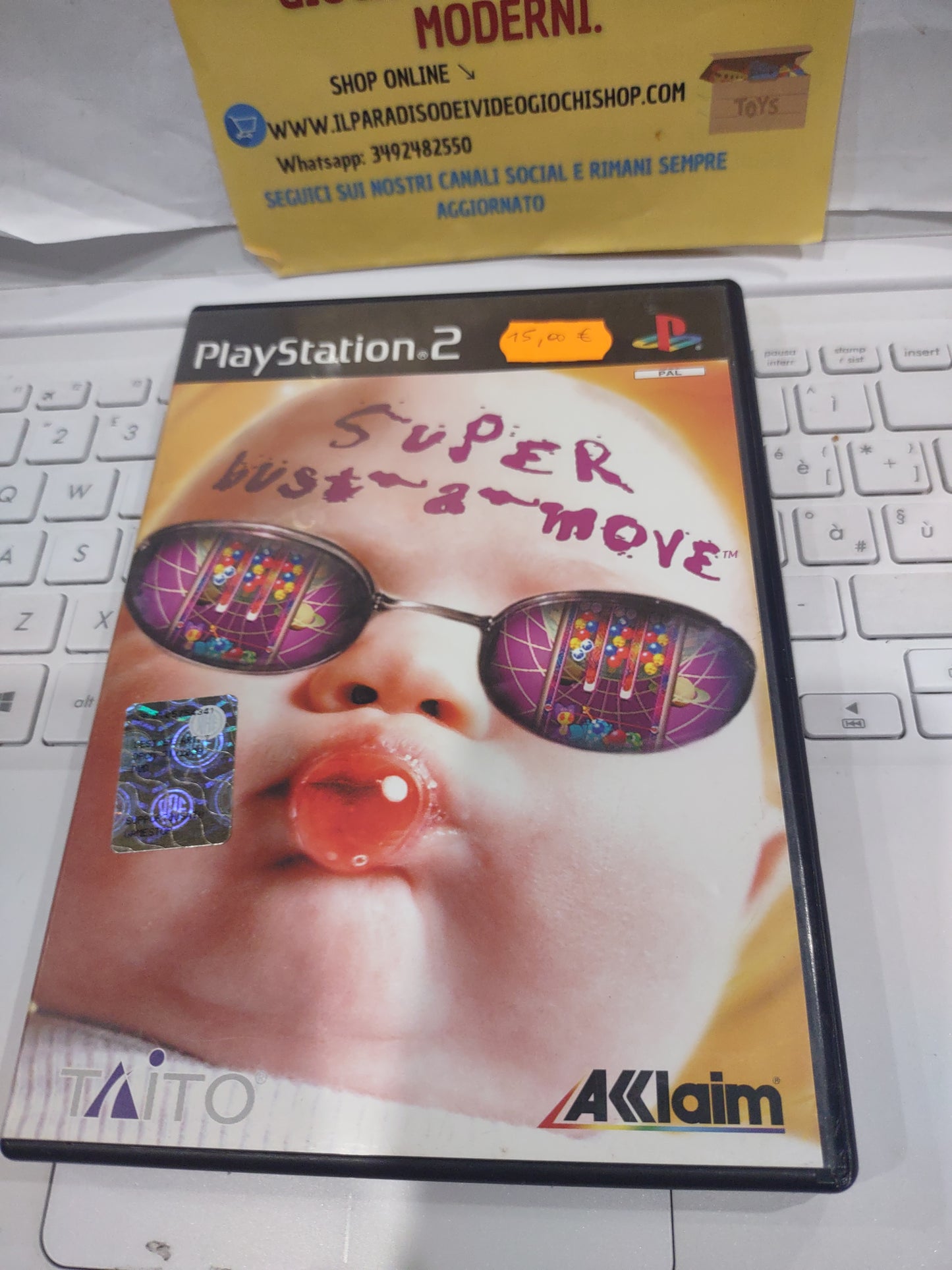 Gioco PlayStation PS2 super bust a move