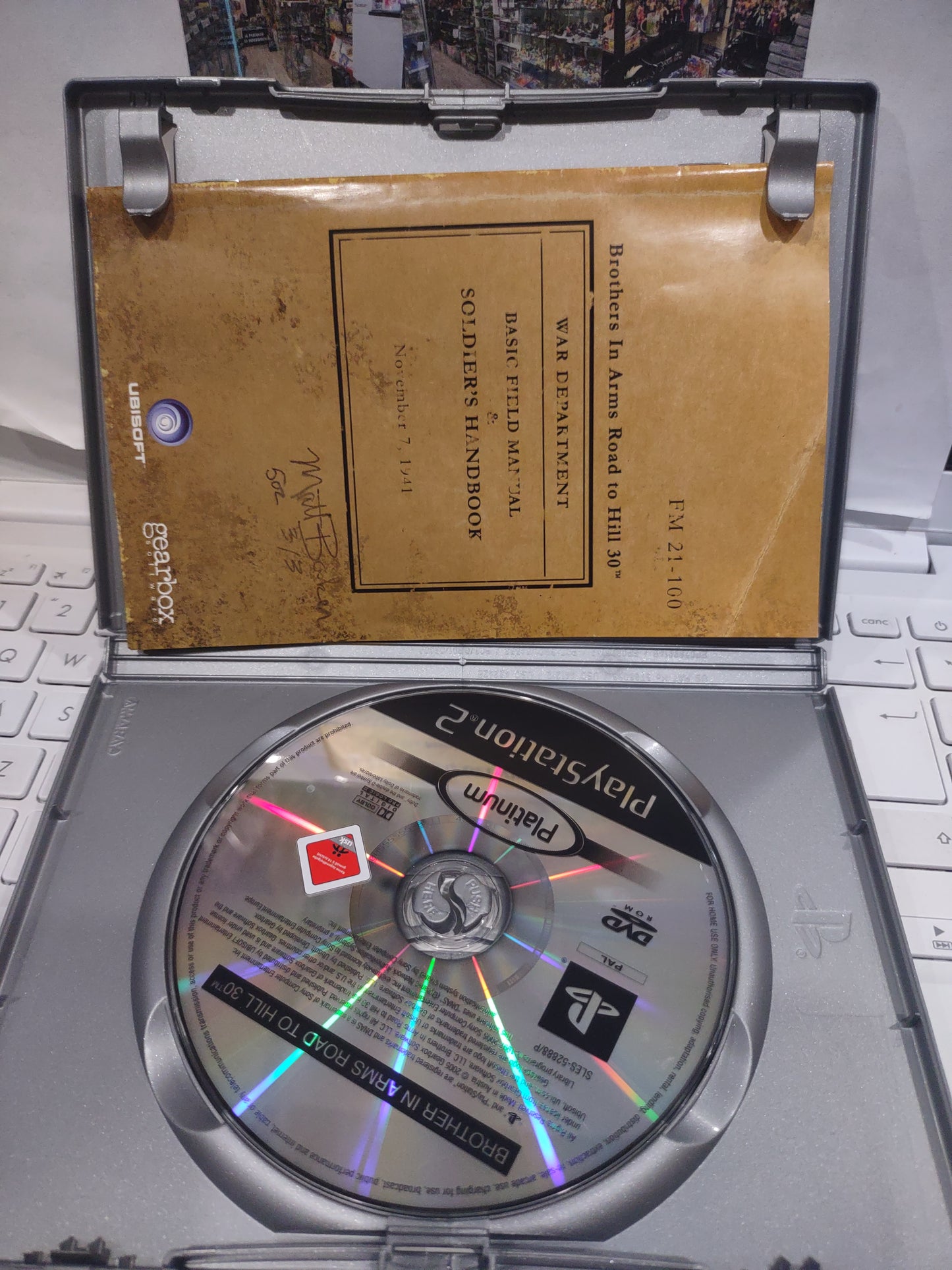 Gioco PlayStation PS2 Platinum Brothers in arms Road to hill 30