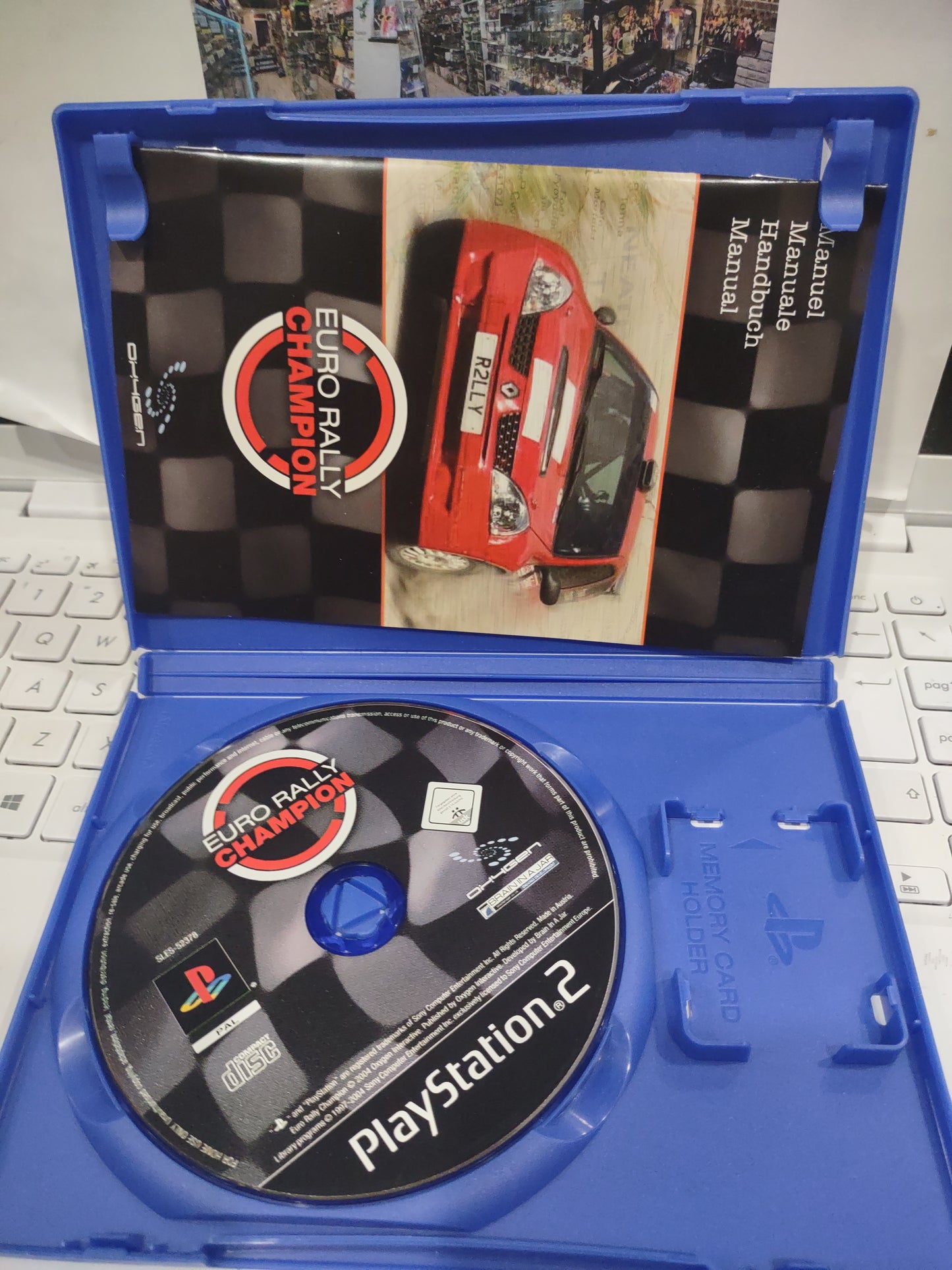 Console PlayStation PS2 euro rally champion