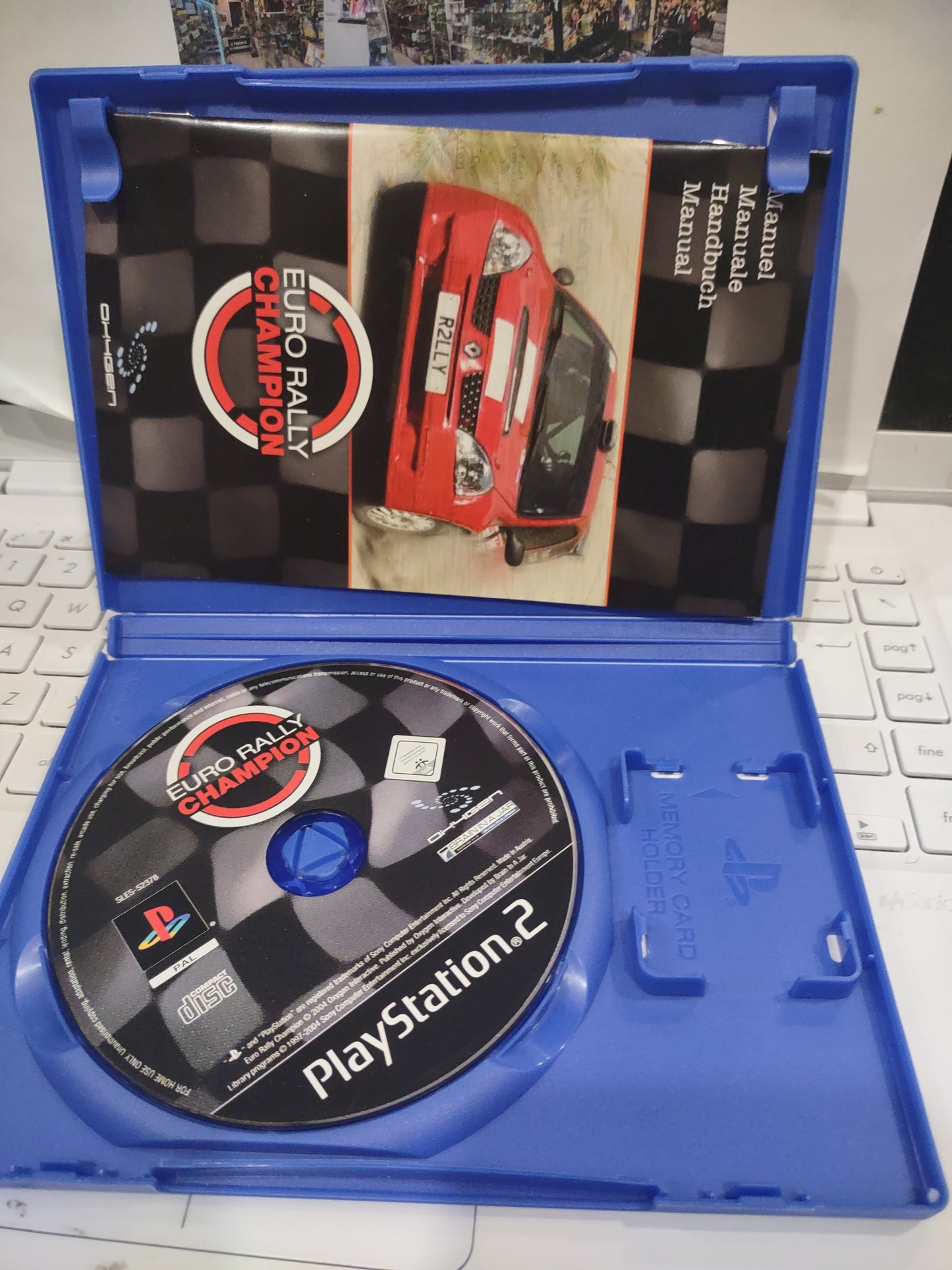 Console PlayStation PS2 euro rally champion