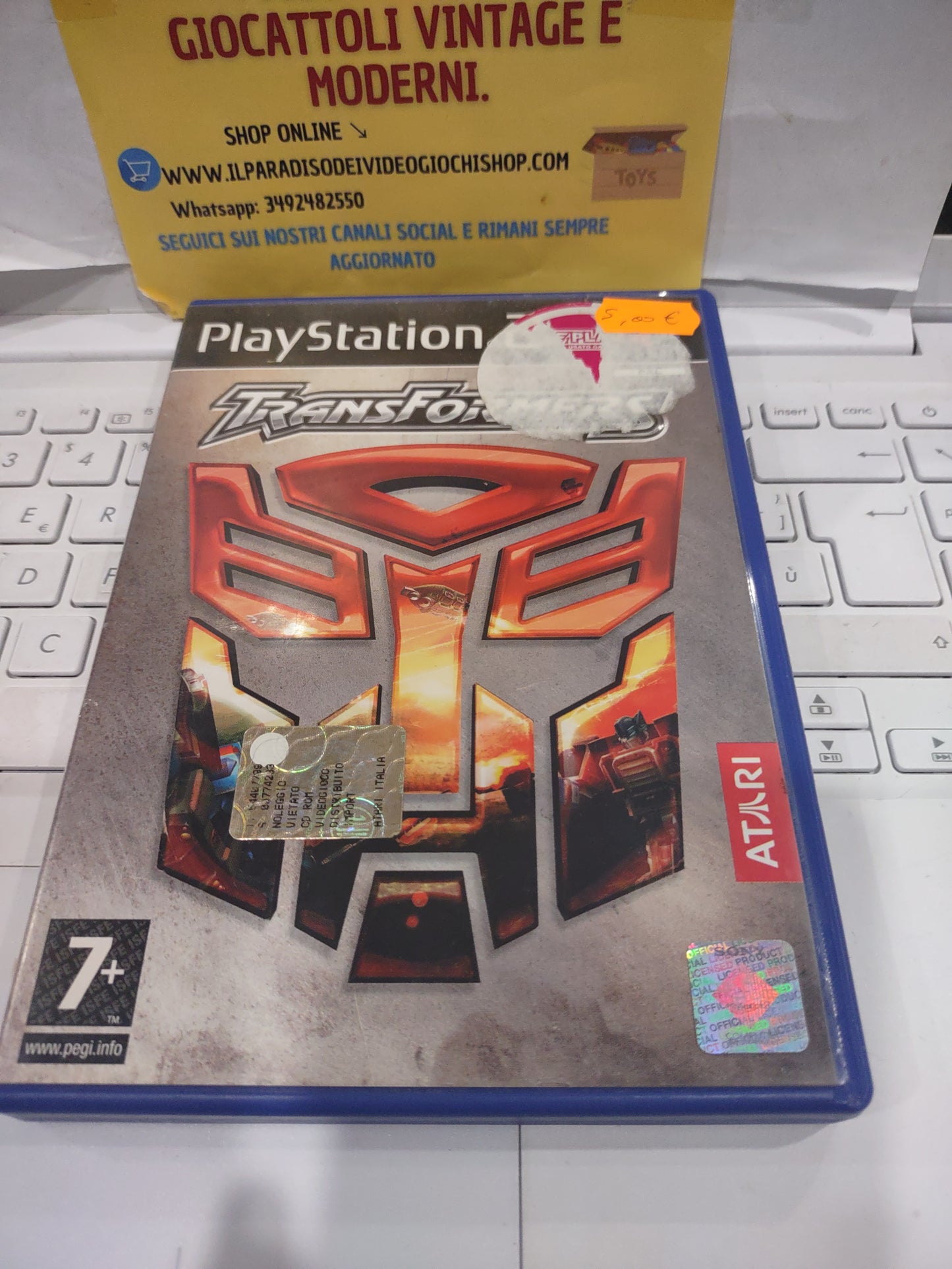Gioco PlayStation PS2 Transformers