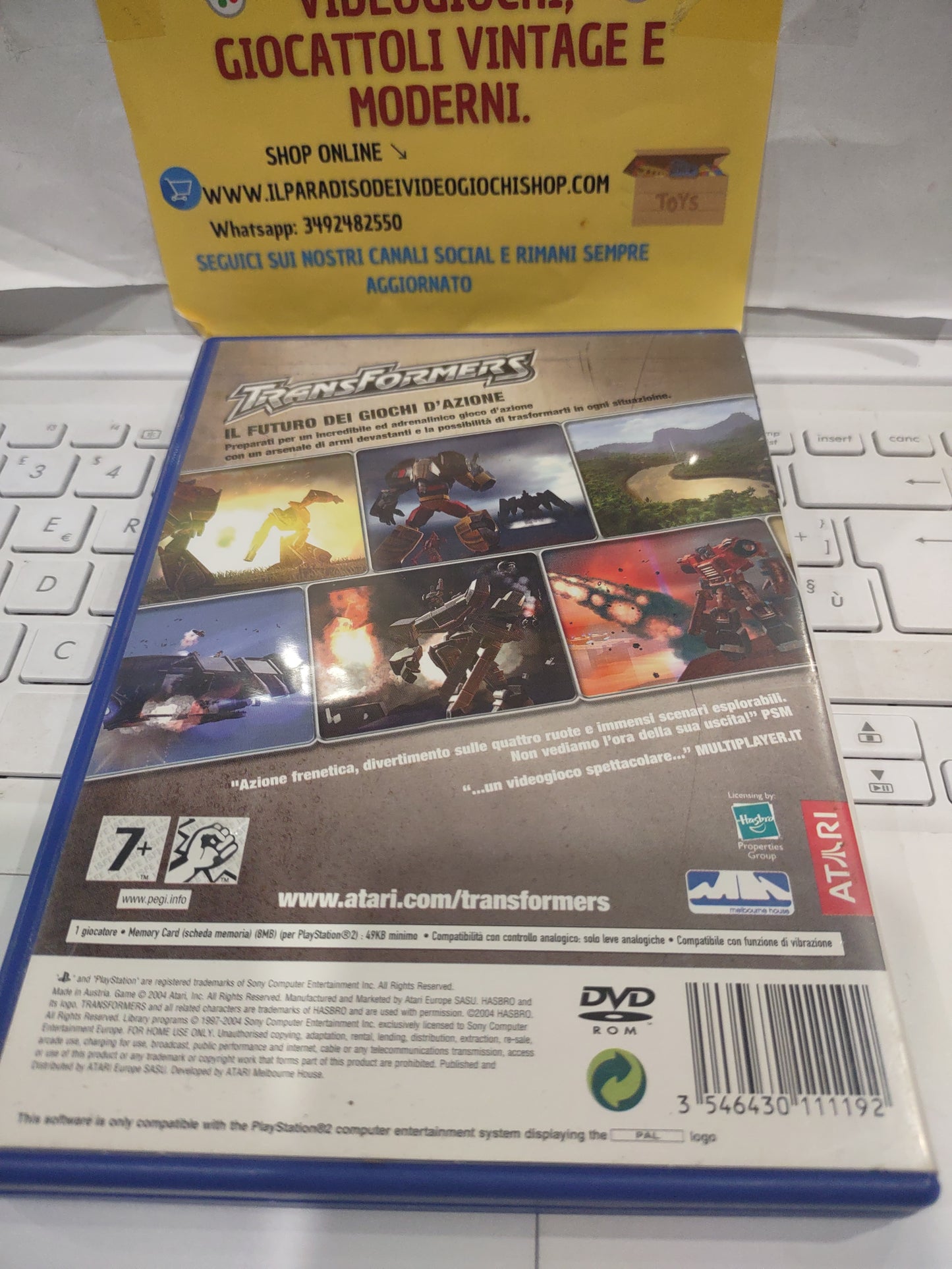 Gioco PlayStation PS2 Transformers