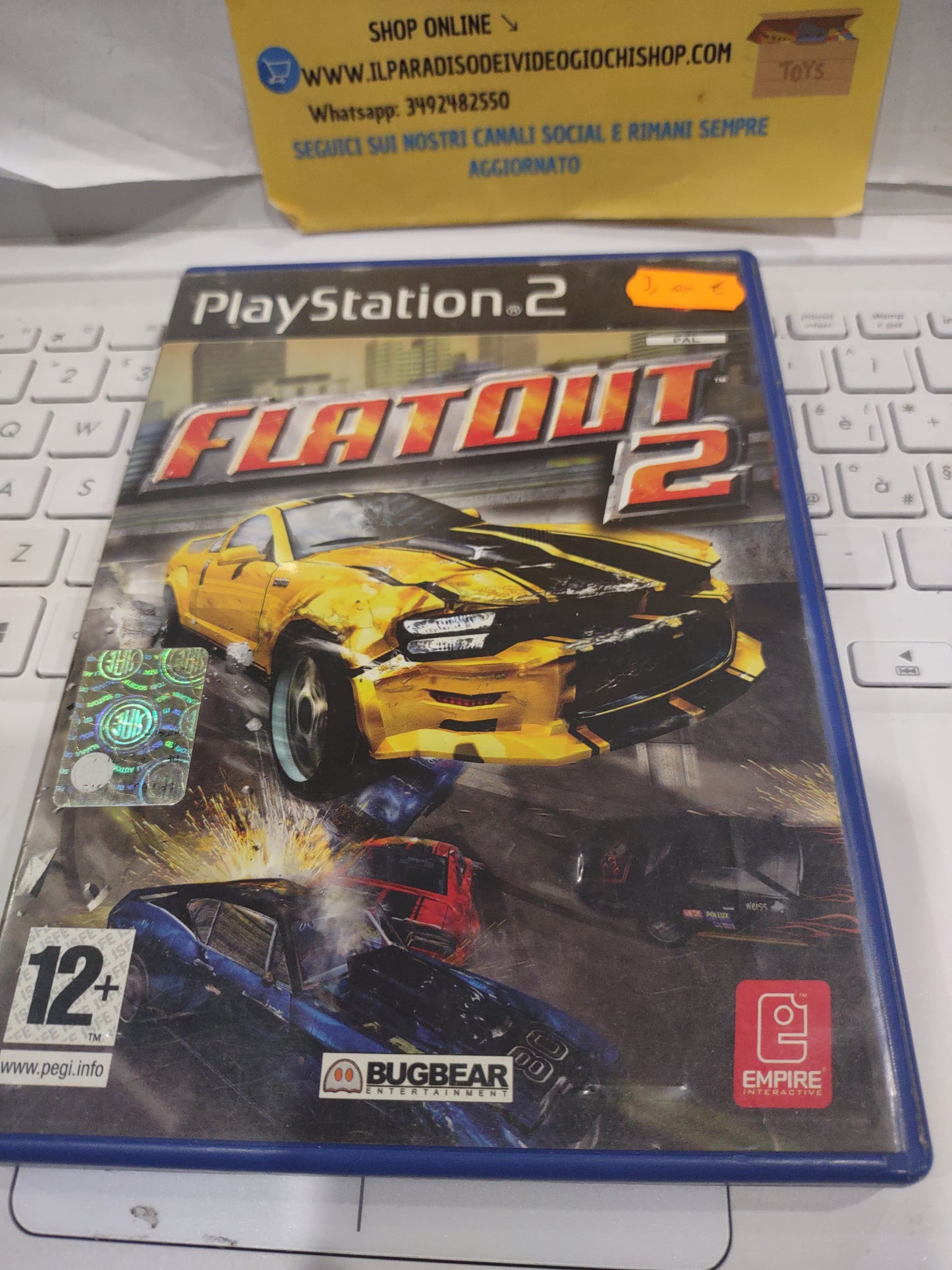Gioco PlayStation PS2 flatout 2 PAL ita